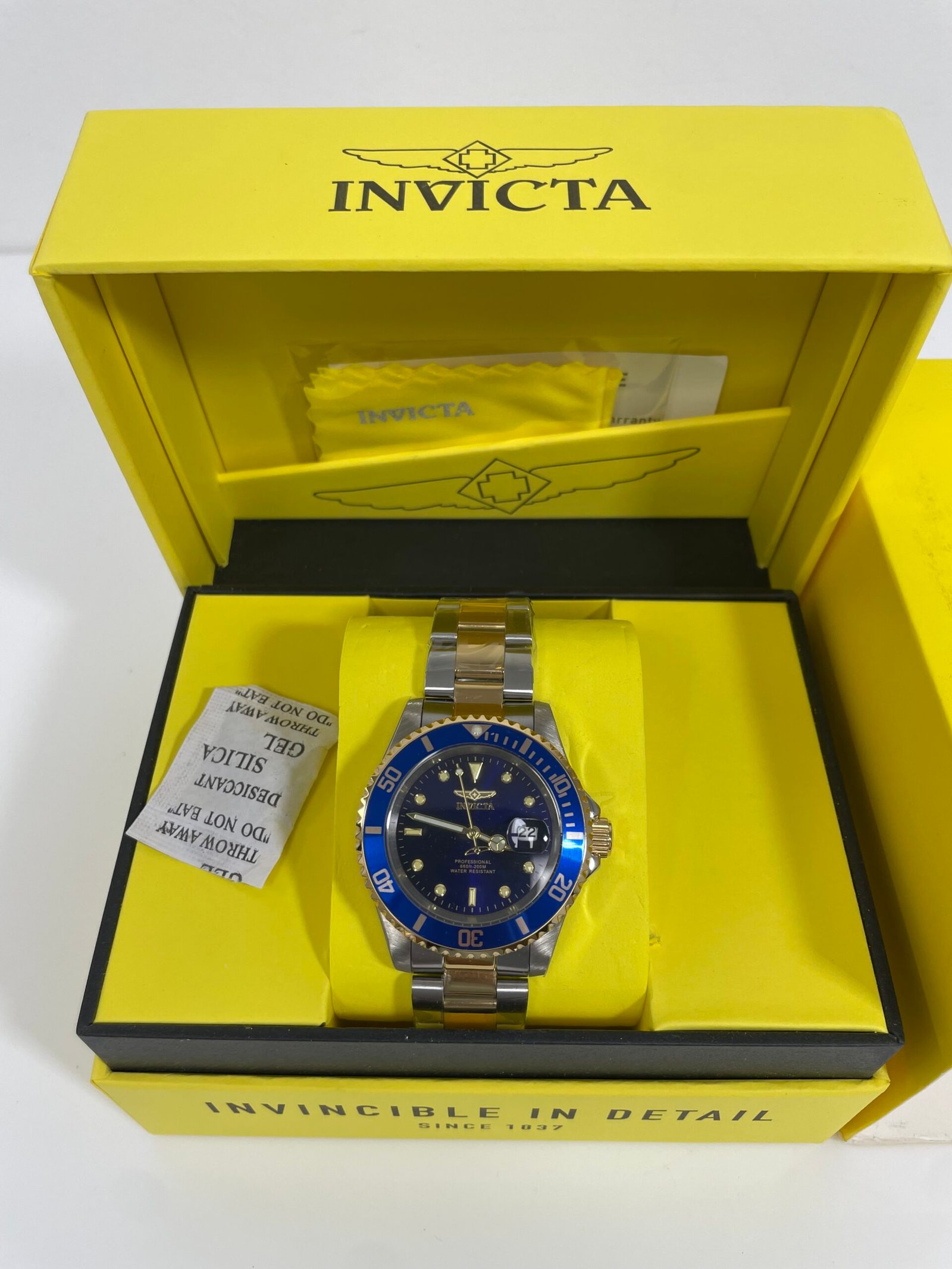 Relogio Invicta Pro Diver Automatic Men's Watch - 40mm, Steel, Gold (8928)