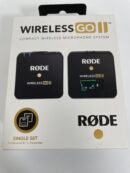 Rode Wireless GO II Single - Single Set Wireless Microphone System with Rode Interview GO Handle and Pop Filter Attachment for Wireless GO
