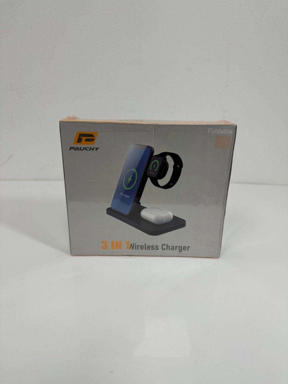 Carregador Wireless 3 em 1 - Pauchy