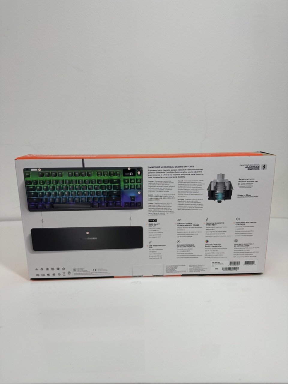Teclado Gamer SteelSeries Apex Pro TKL - Imagem 2