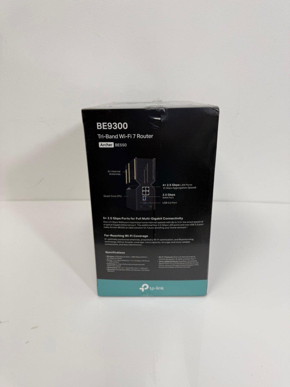 Tp Link BE9300 Tri-Band Wi-Fi 7 Router - Imagem 3