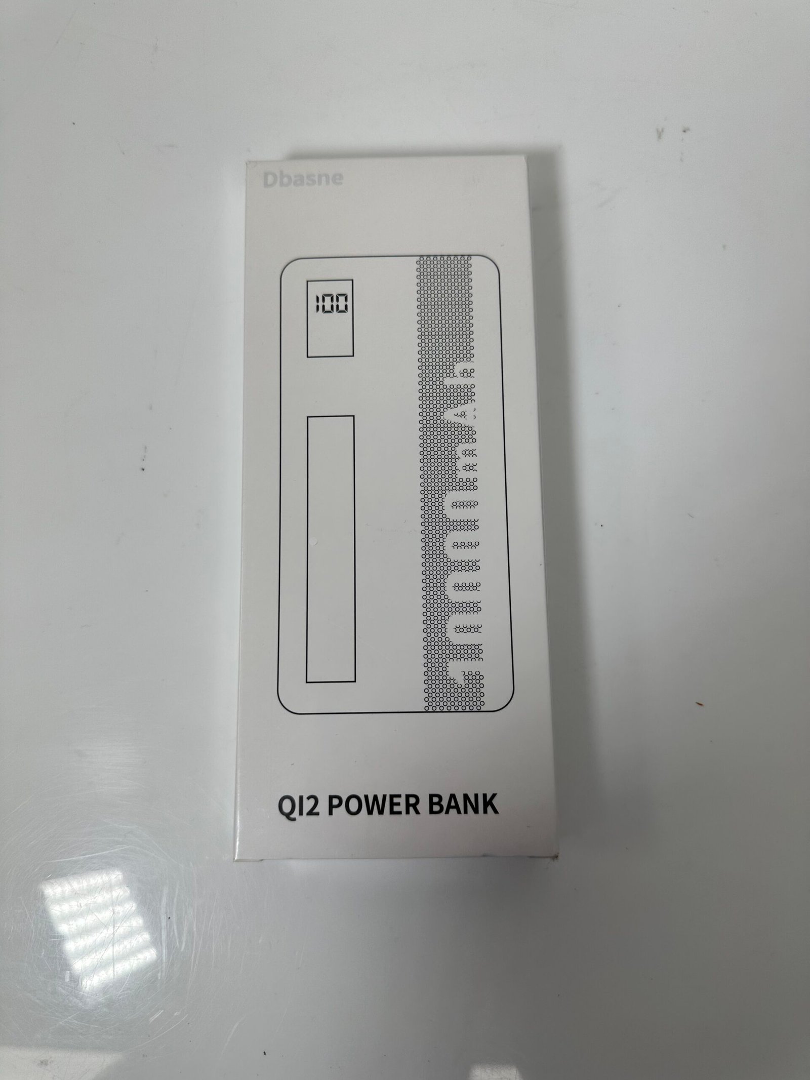 Dbasne - Q12 Power Bank - 10000mAh/37Wh - Novo (Lacrado)