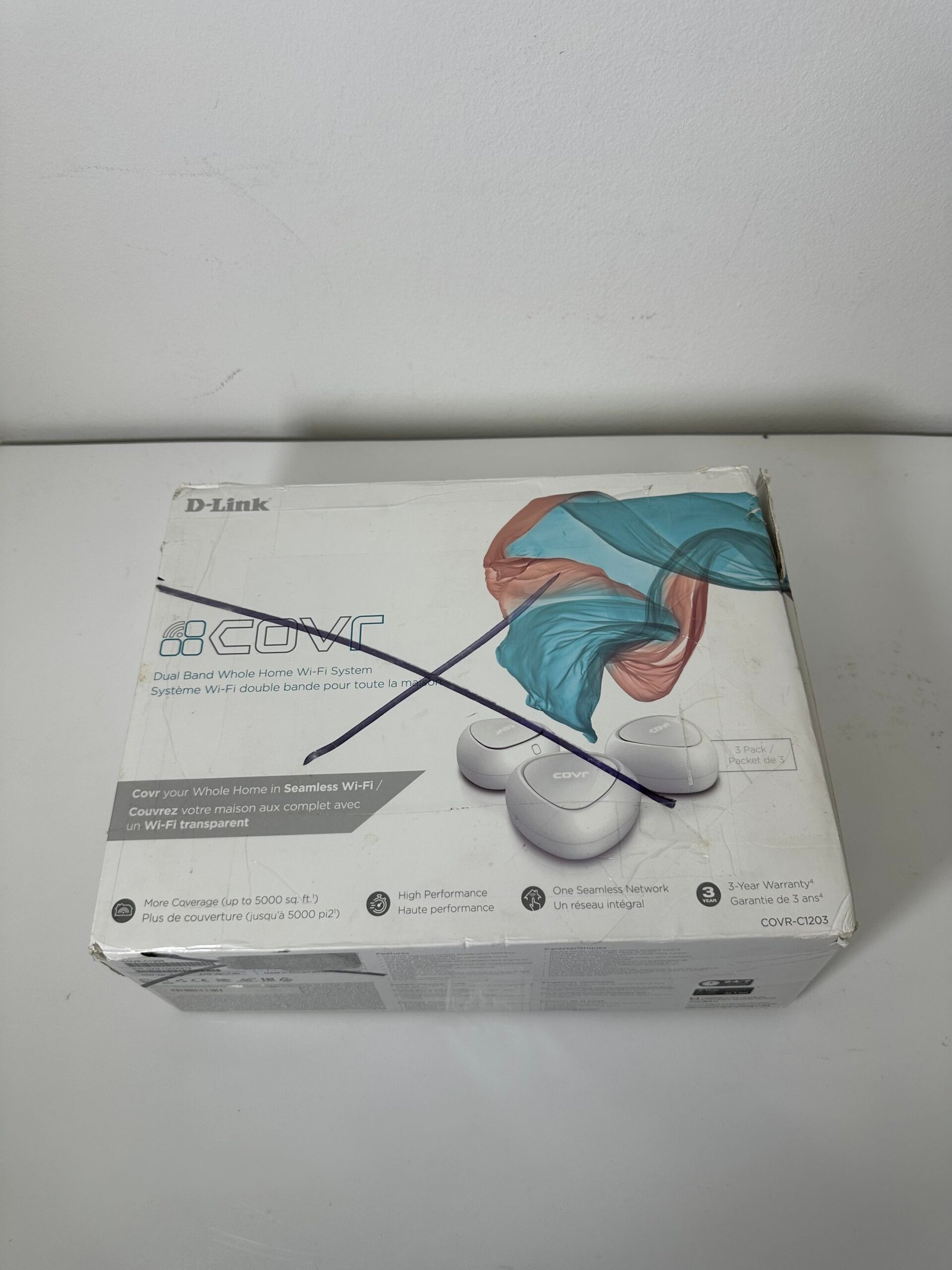D-Link - covr - Dual Band Whole Home Wi-Fi System - Novo (Open Box) - Imagem 4