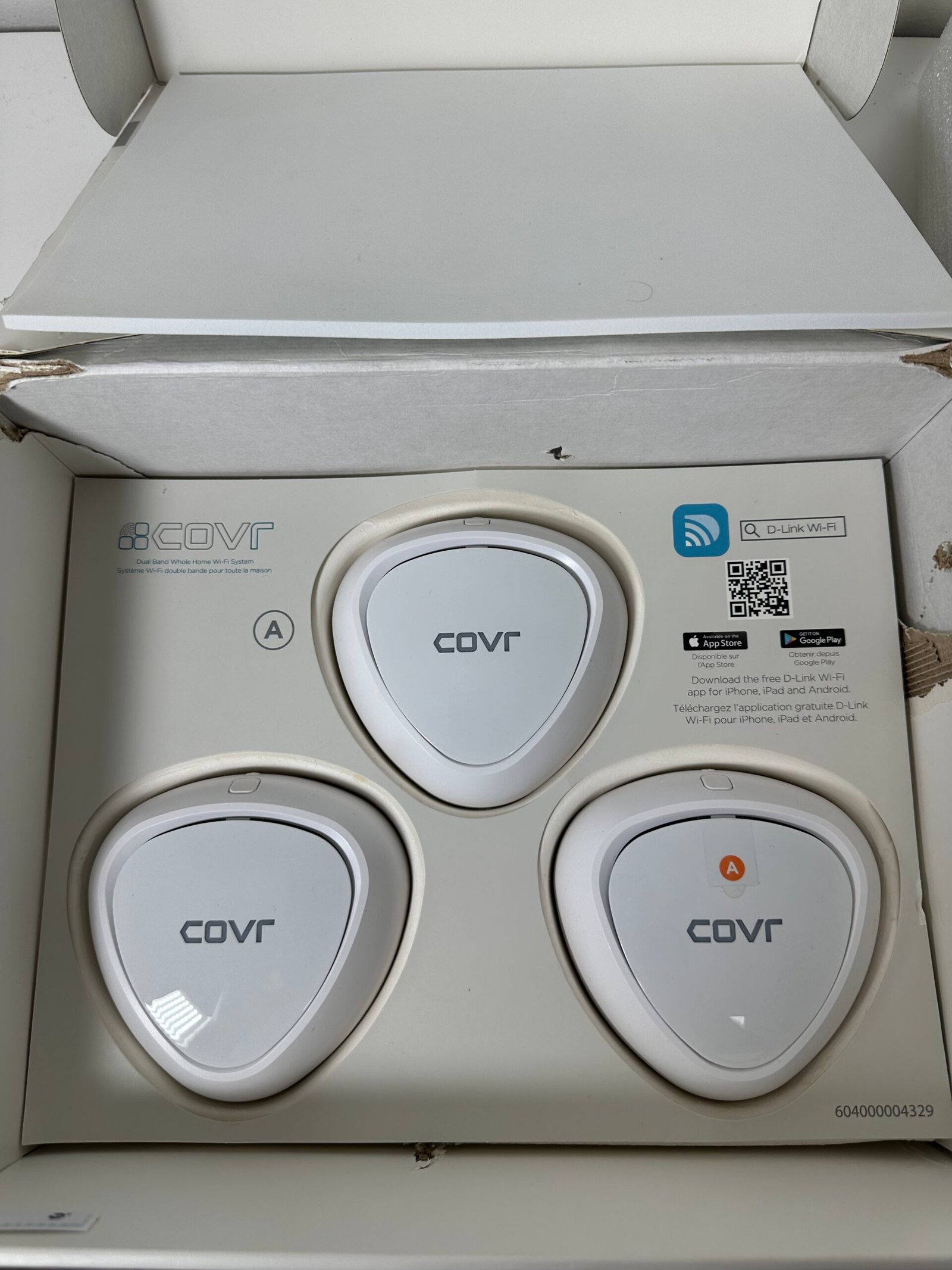D-Link - covr - Dual Band Whole Home Wi-Fi System - Novo (Open Box)