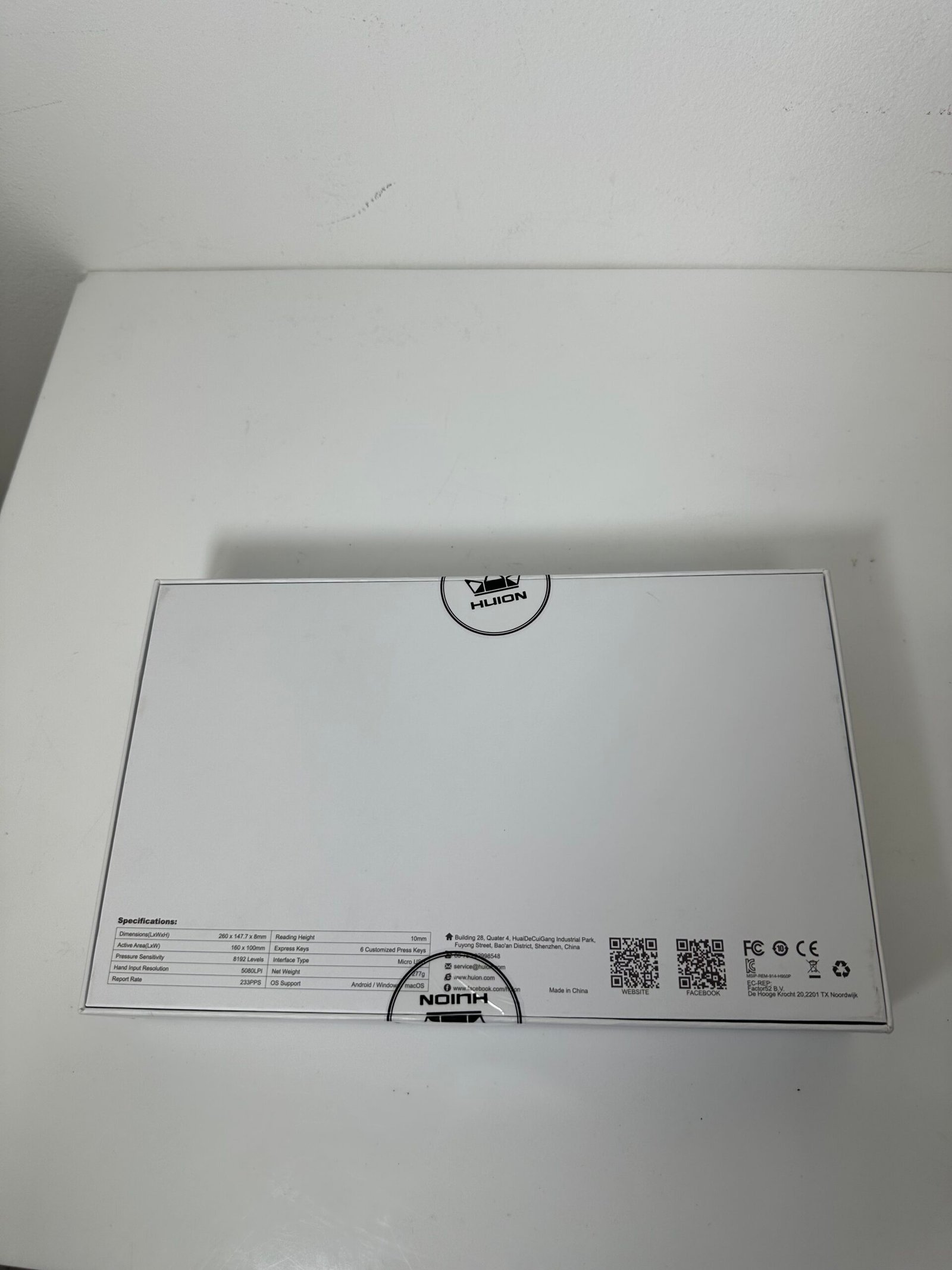 INSPIROY - H640P Battery-free Pen Tablet - Novo (lacrado) - Imagem 2