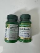 Nature`s Bounty - Melatonin 1mg - Pack com 2 unidades de 180 Tablets