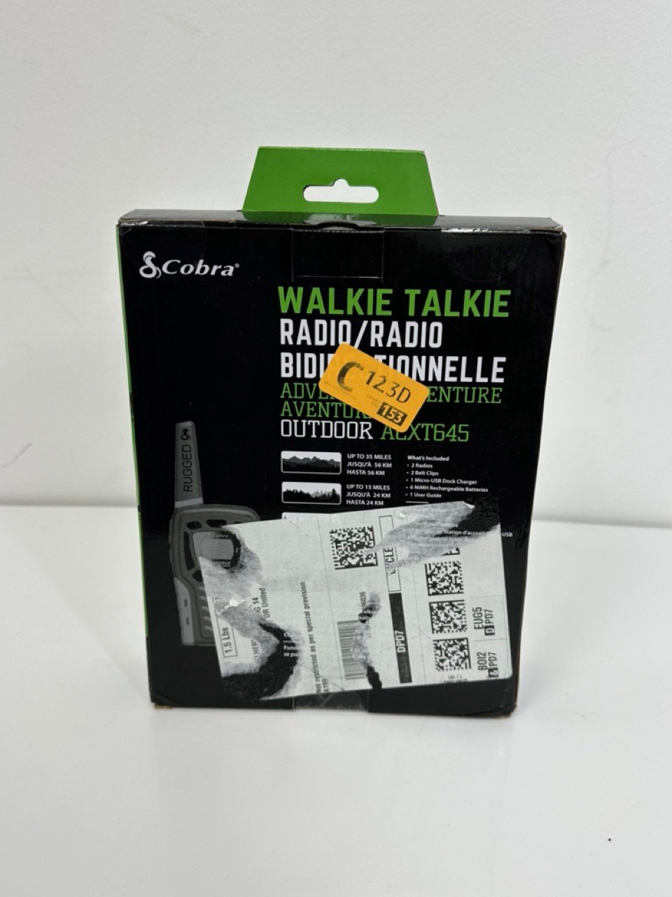Walkie Talkie Cobra ACXT645 - Imagem 2