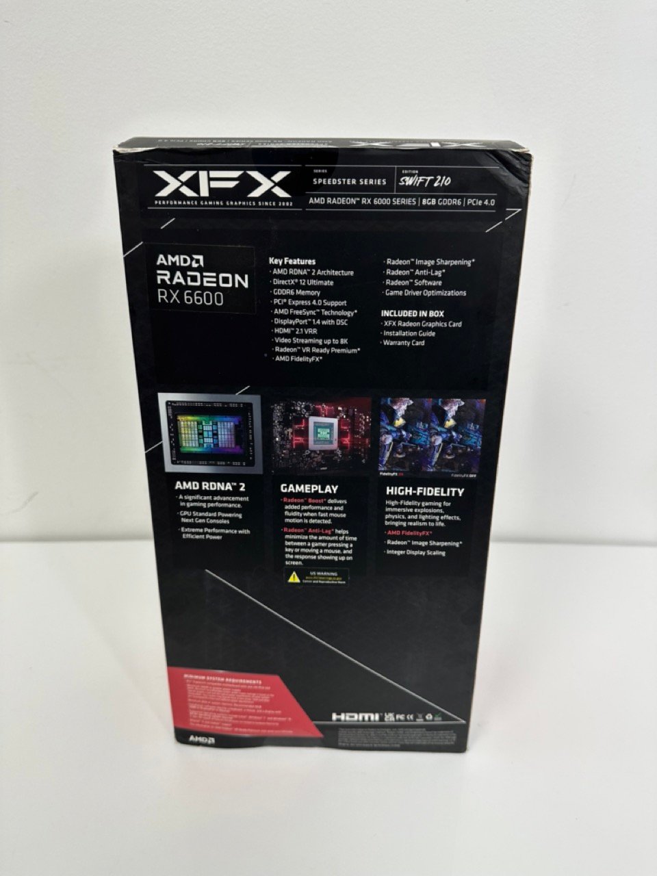 Placa de Video (GPU) XFX SWFT210 AMD RADEON RX6600 - Imagem 5