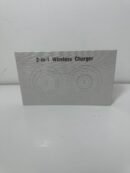 2-in-1 Wireless Charger - Black - UCOMX - Novo (na caixa)