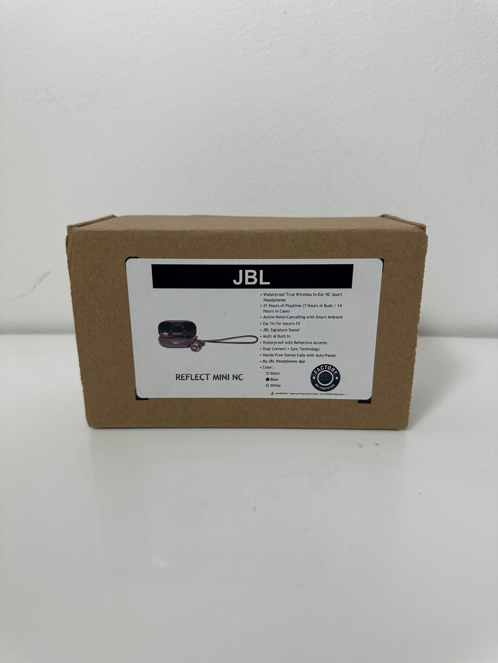 JBL - Reflect Mini NC - Blue - Qualidade: Excelente (A+) - Imagem 2
