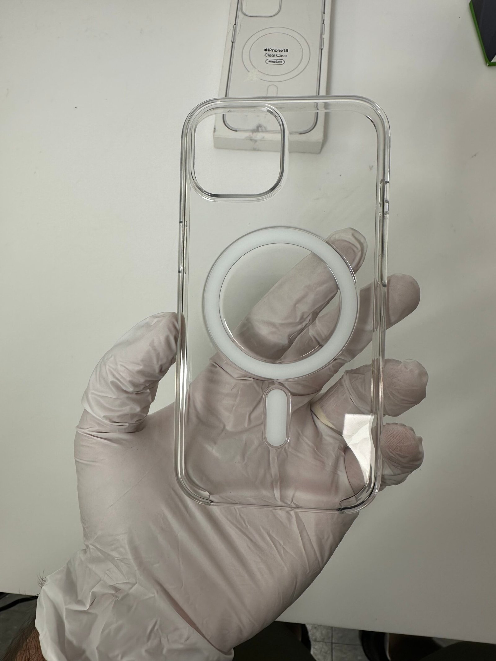 Iphone 15 Clear Case MagSafe - Case/Capa de Proteção Transparente - Imagem 2