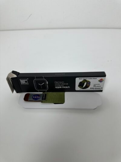 MIFA - Apple Watch Band - Nylon Sports Leather Band - NASA Green XL