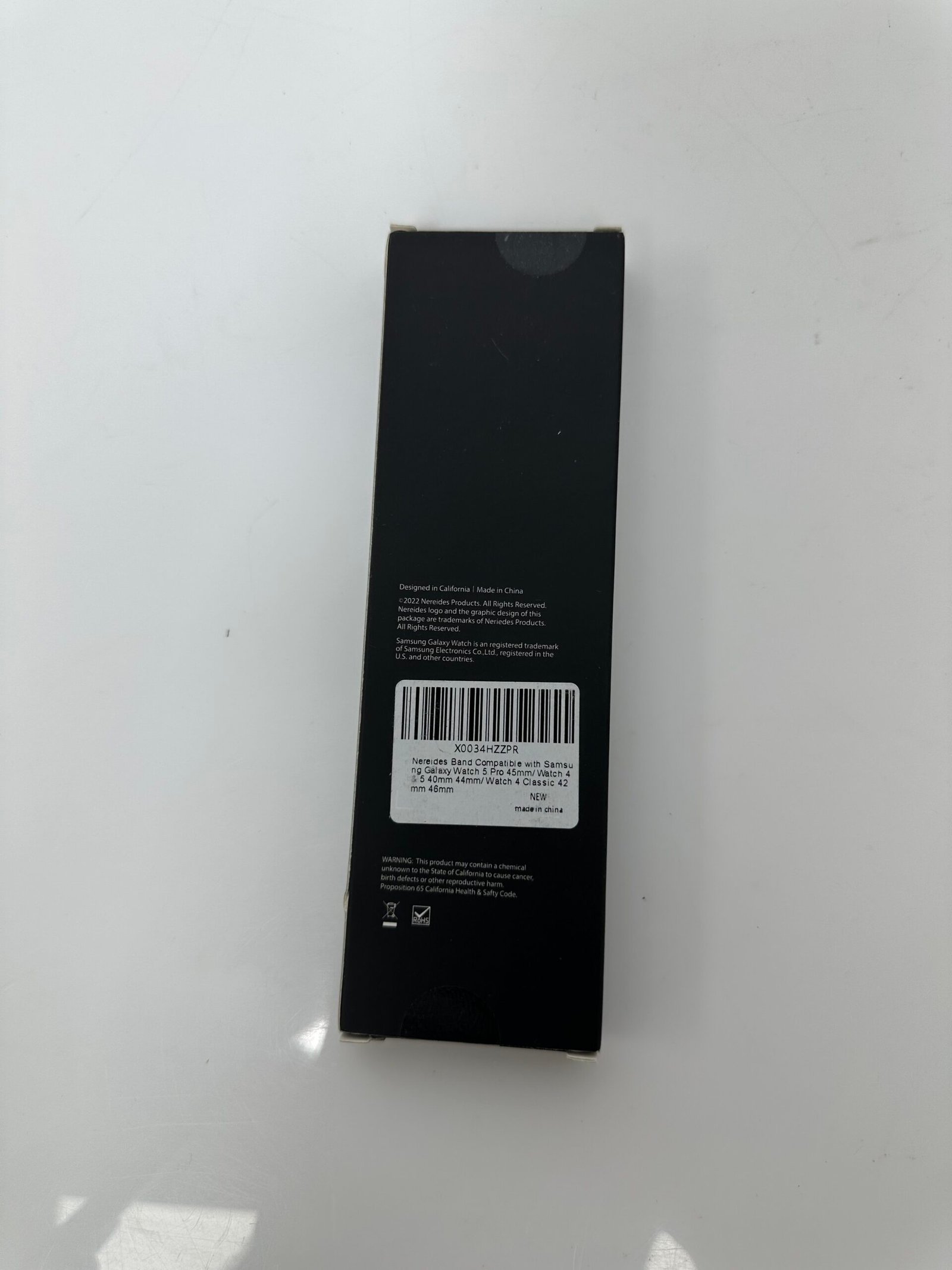 Nereides - Samsung Galaxy Watch Band 20mm - Nylon Sport Strap - Produto Novo (lacrado) - Imagem 2