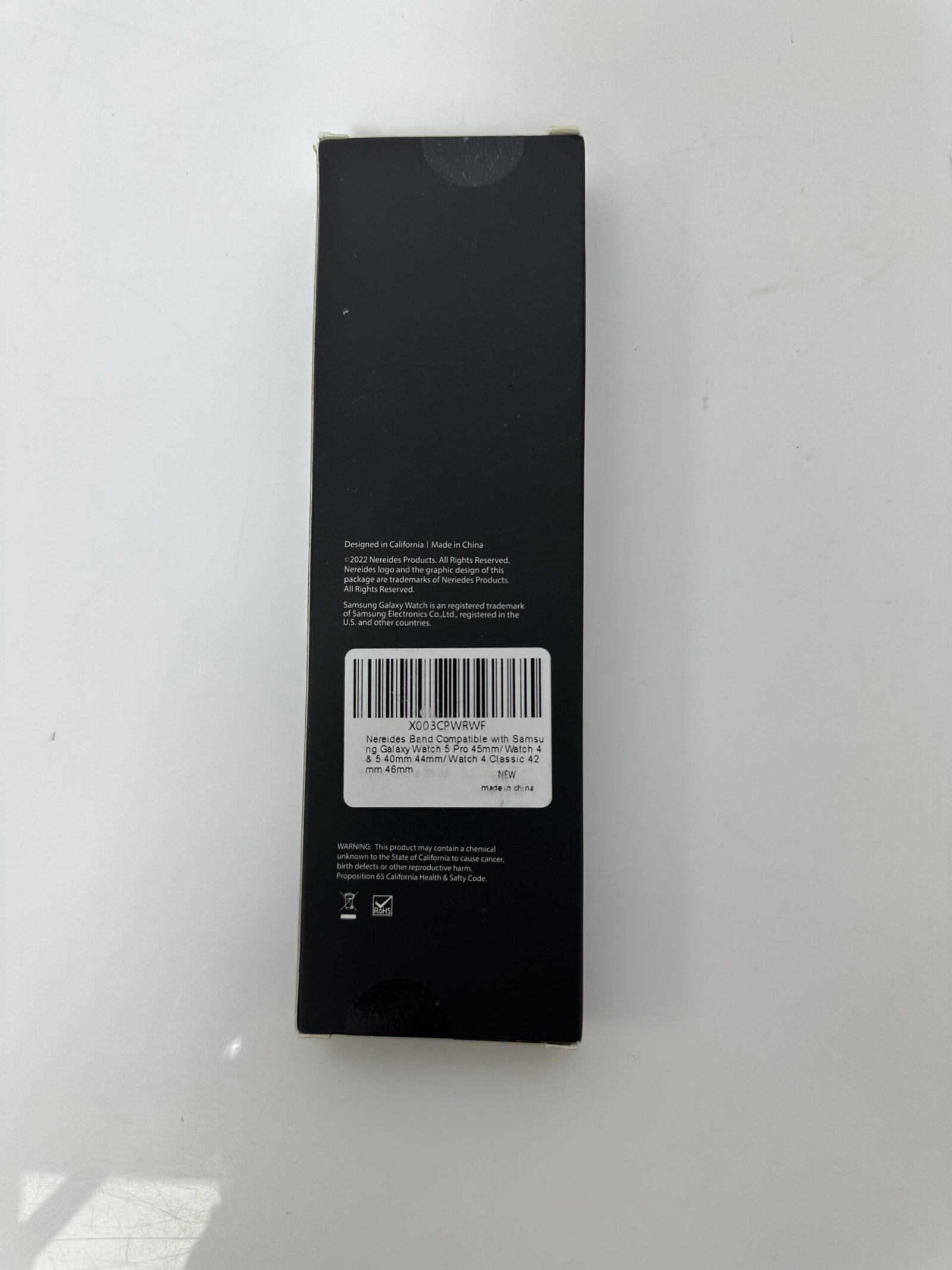 Nereides - Samsung Galaxy Watch Band 20mm - Nylon Sport Strap - Produto Novo (lacrado) - Imagem 2