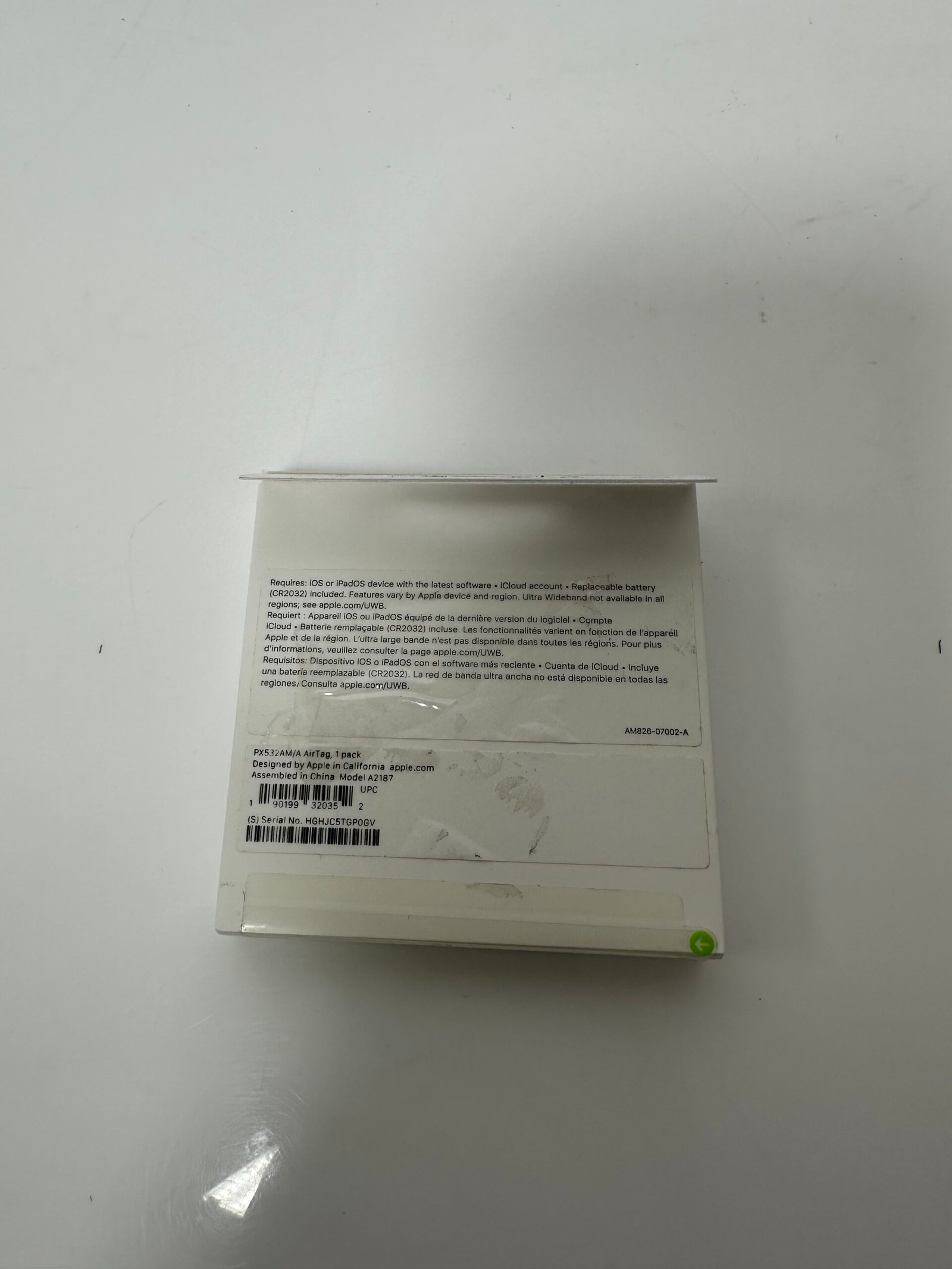 Apple AirTag - 1 Pack - 1st Generation - Produto novo (lacrado) - Imagem 2