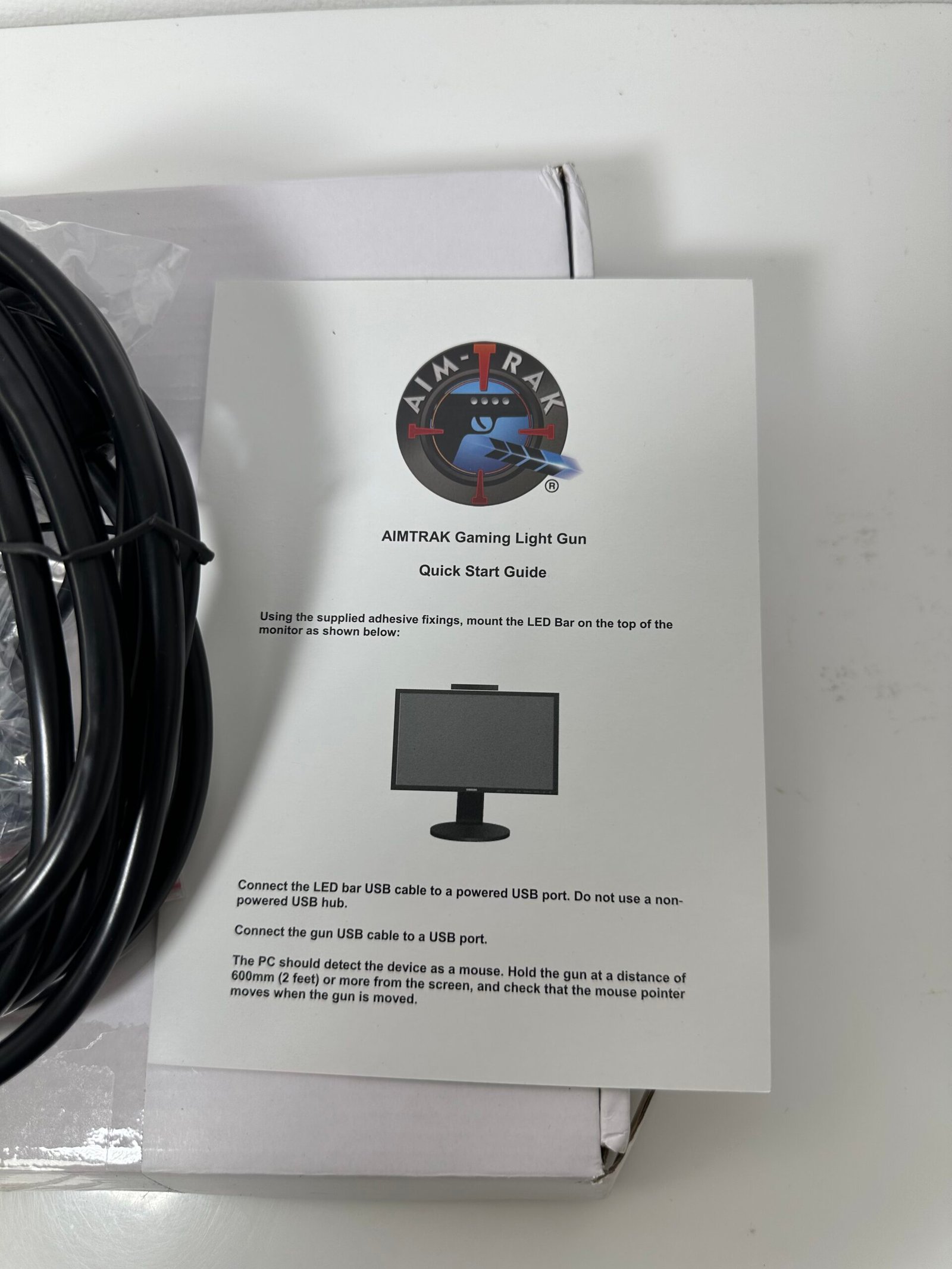 AimTrak Gaming Light Gun - Para PC e PlayStation - Imagem 3