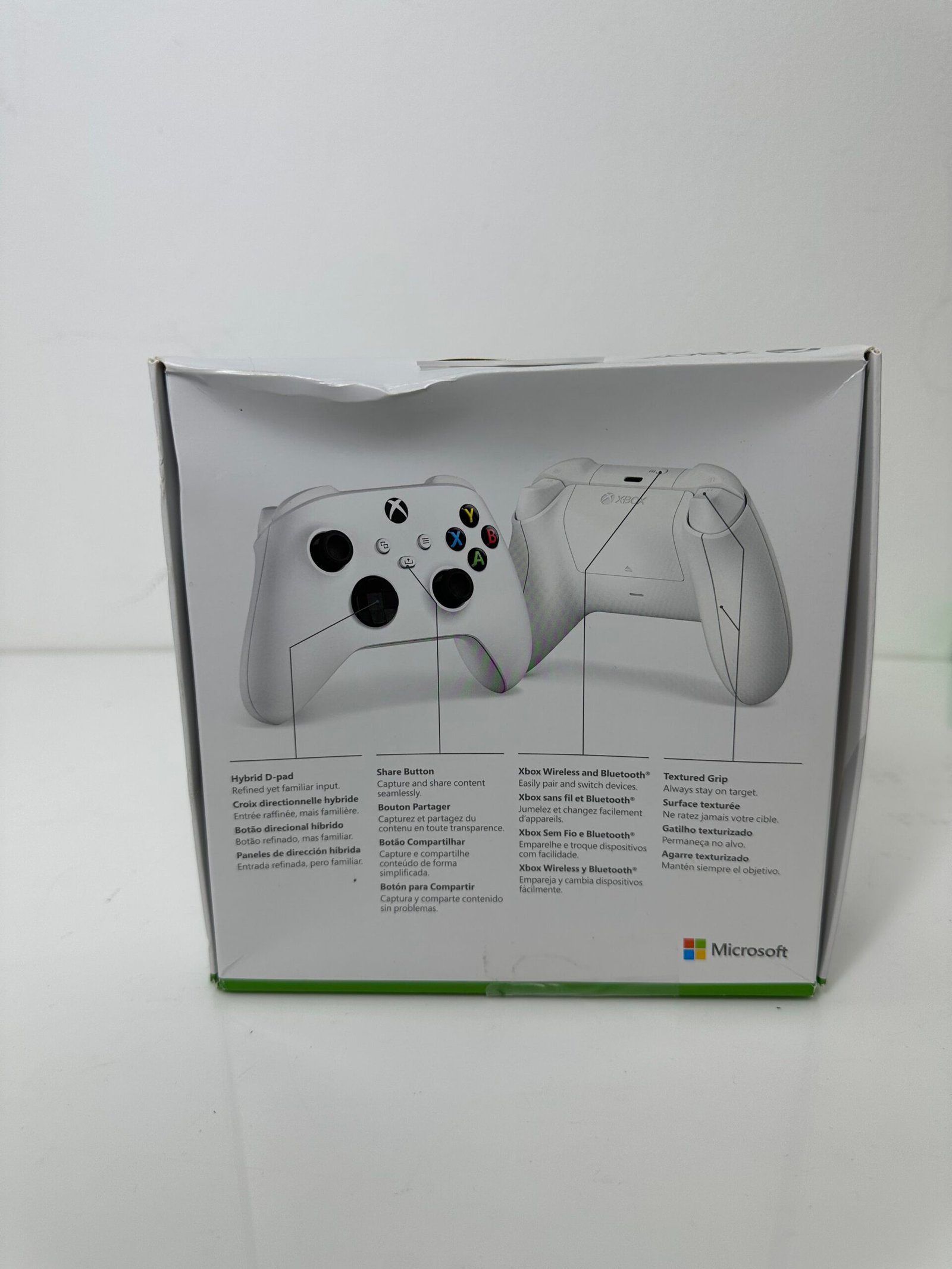 Controle Xbox Series X/S e Xbox One - Robot White - Novo (Lacrado) - Imagem 2