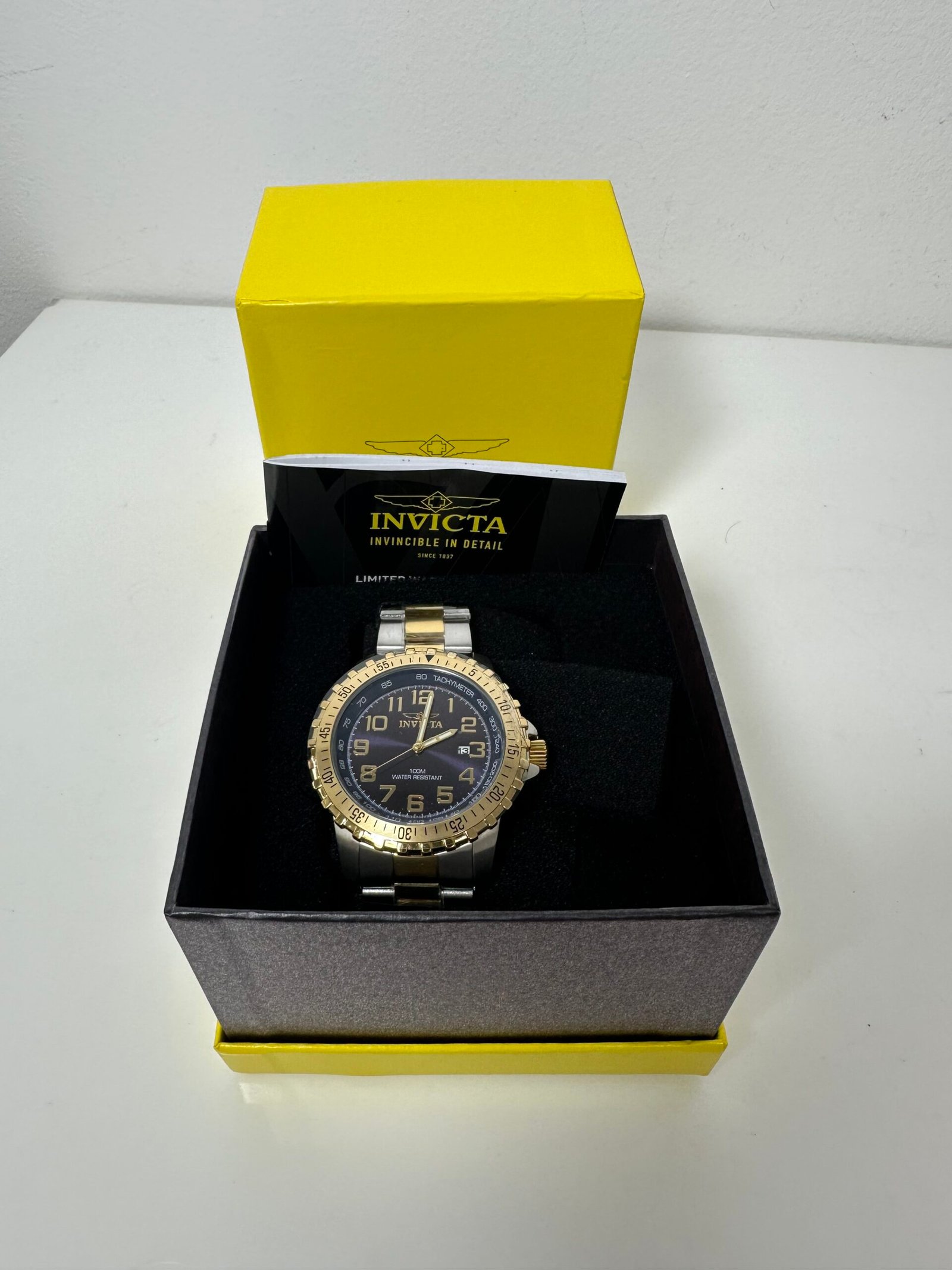 Invicta Specialty Men's Watch - 45.5mm - Steel, Gold (39122) - Novo (na caixa)