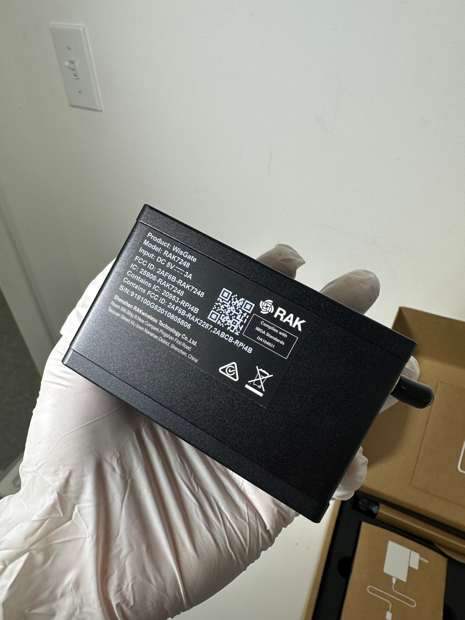 RAK Wireless Helium Hotspot HNT Miner v2 - Novo (na caixa) - Imagem 2