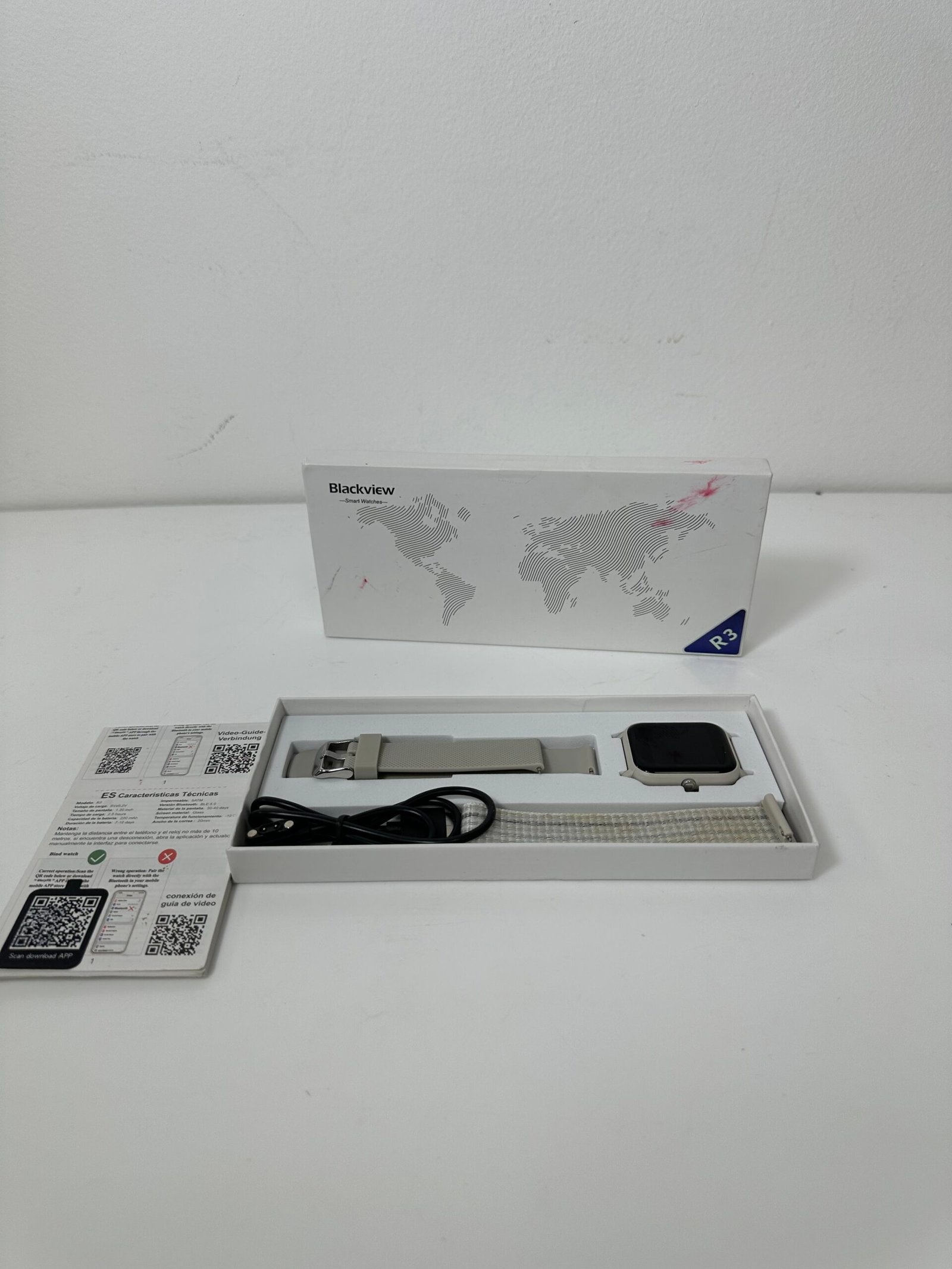 Blackview Smart Watches - Model R3 - Gray - Novo (Open Box)