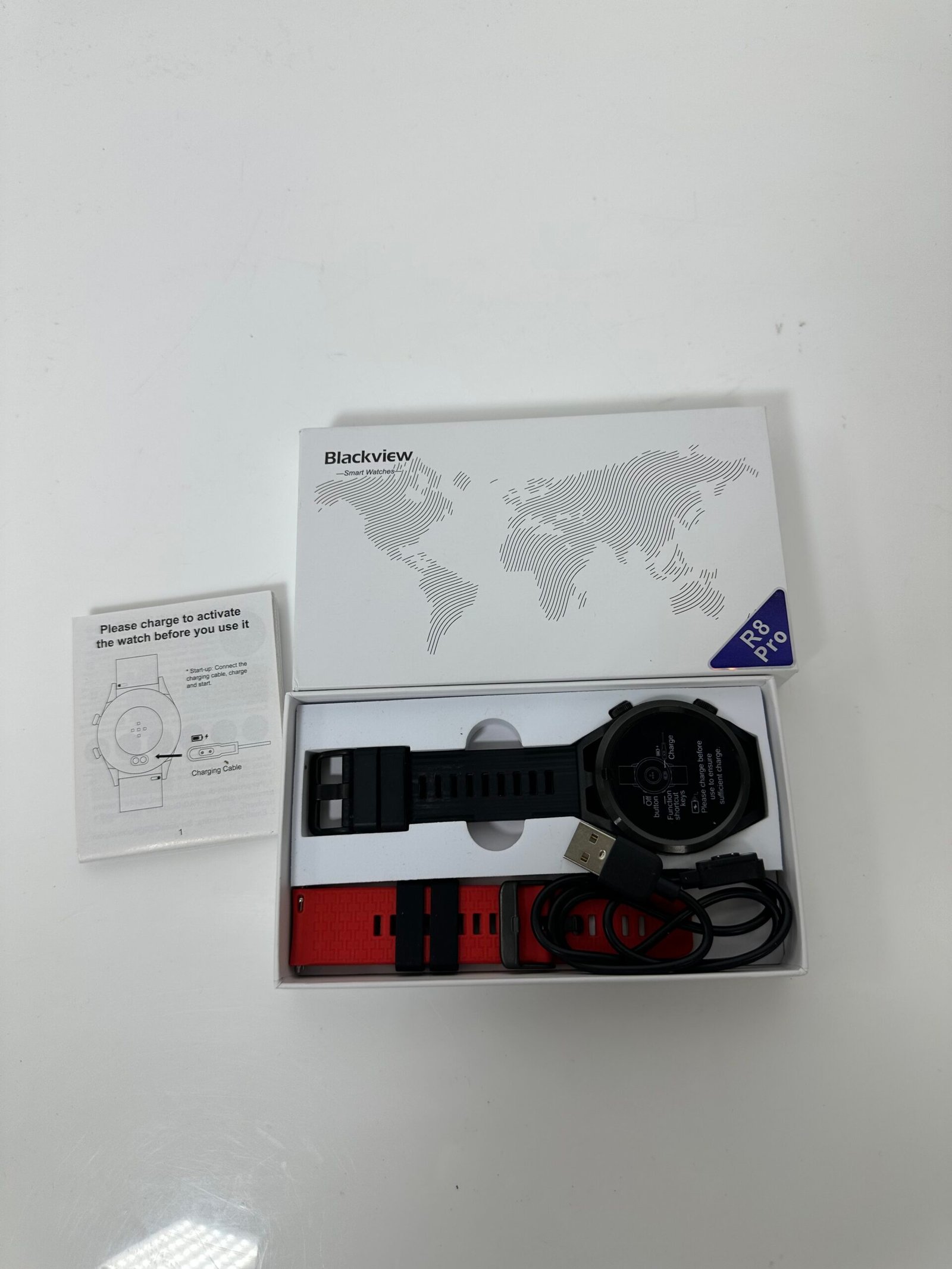 Blackview Smart Watches - Model R8 Pro - Black - Novo (Open Box)