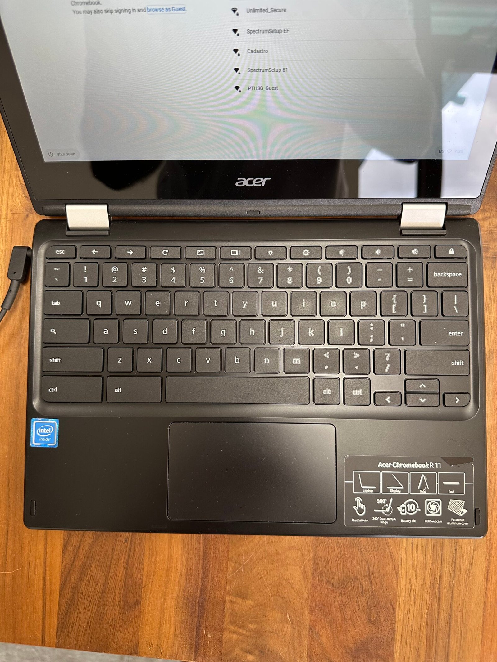 Acer Chromebook Model: N15Q8 - Processador Intel Celeron N3150 - Condição: Excelente (A+) - Imagem 5