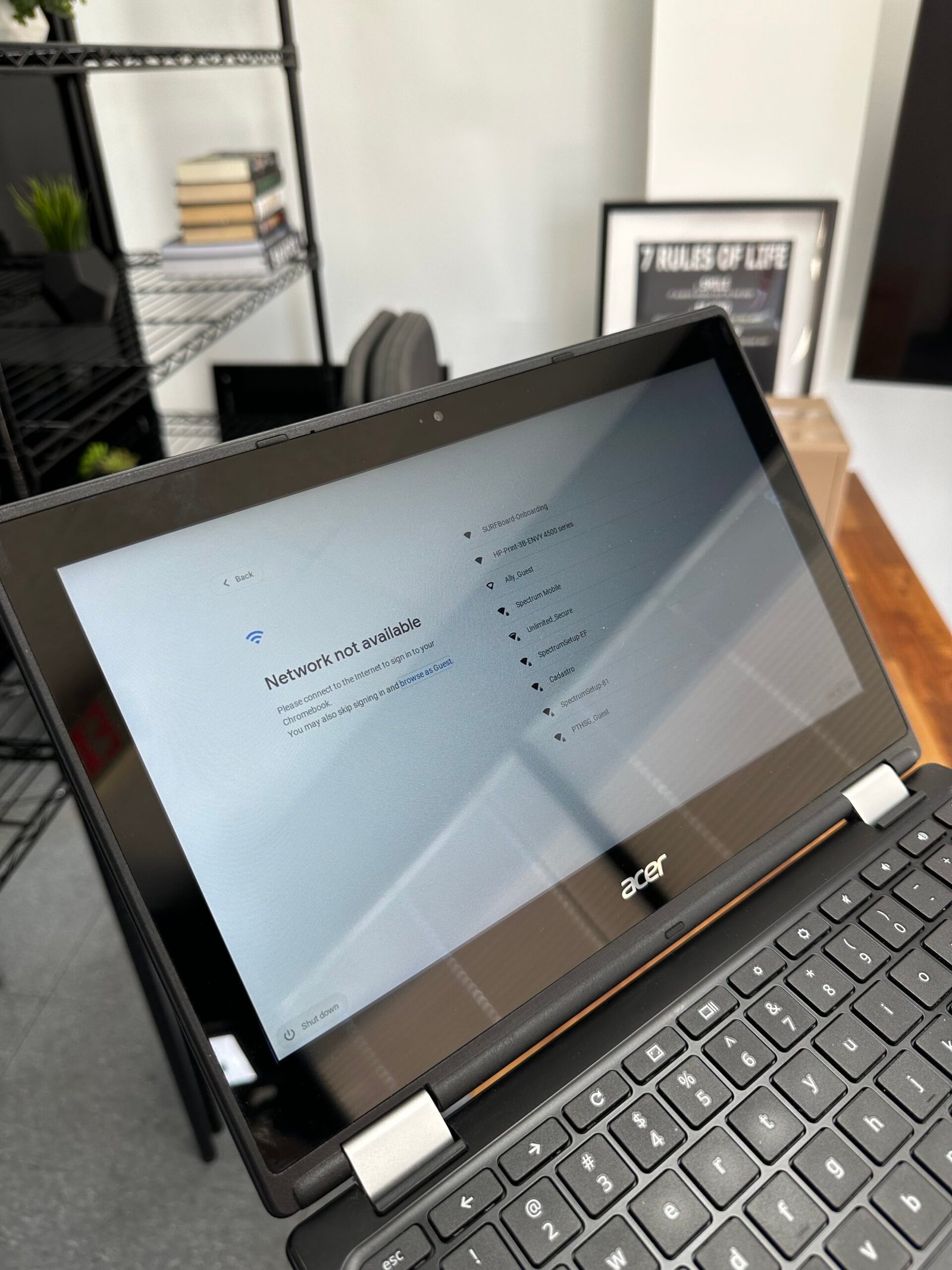Acer Chromebook Model: N15Q8 - Processador Intel Celeron N3150 - Condição: Excelente (A+) - Imagem 4
