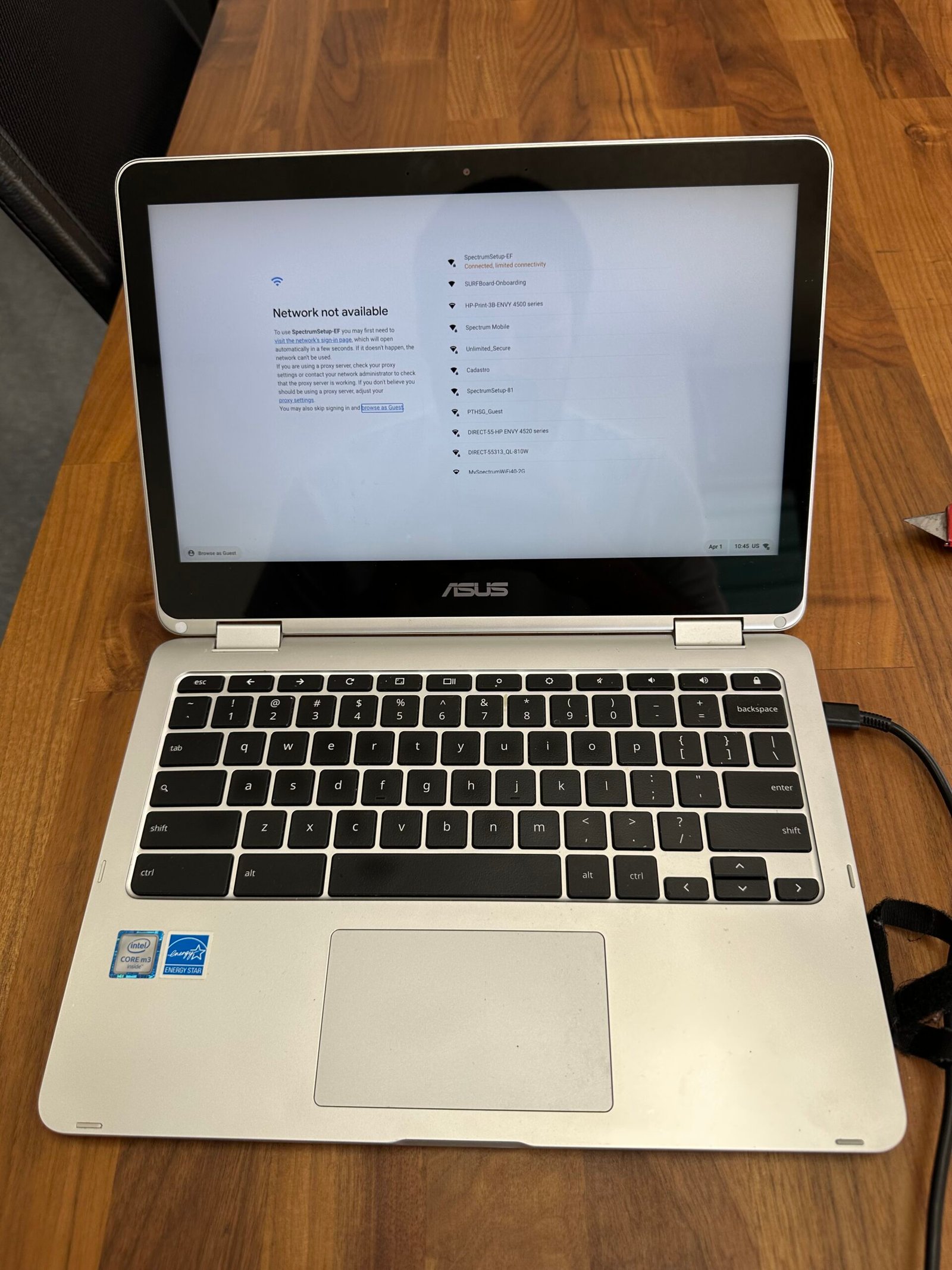 Asus Chromebook Model C302C - Intel Core M3 - Condição: Otima (A)