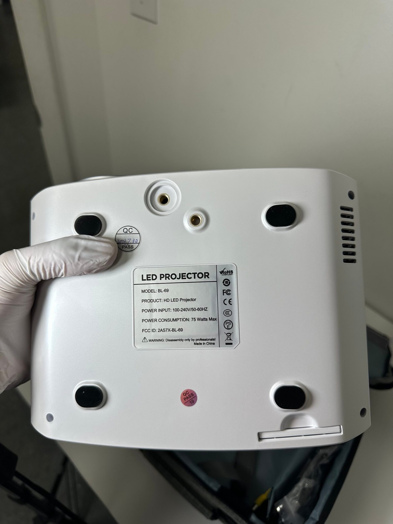 Mooka HD - LED Projector BL-69 - Produto Novo (Na caixa) - Imagem 4
