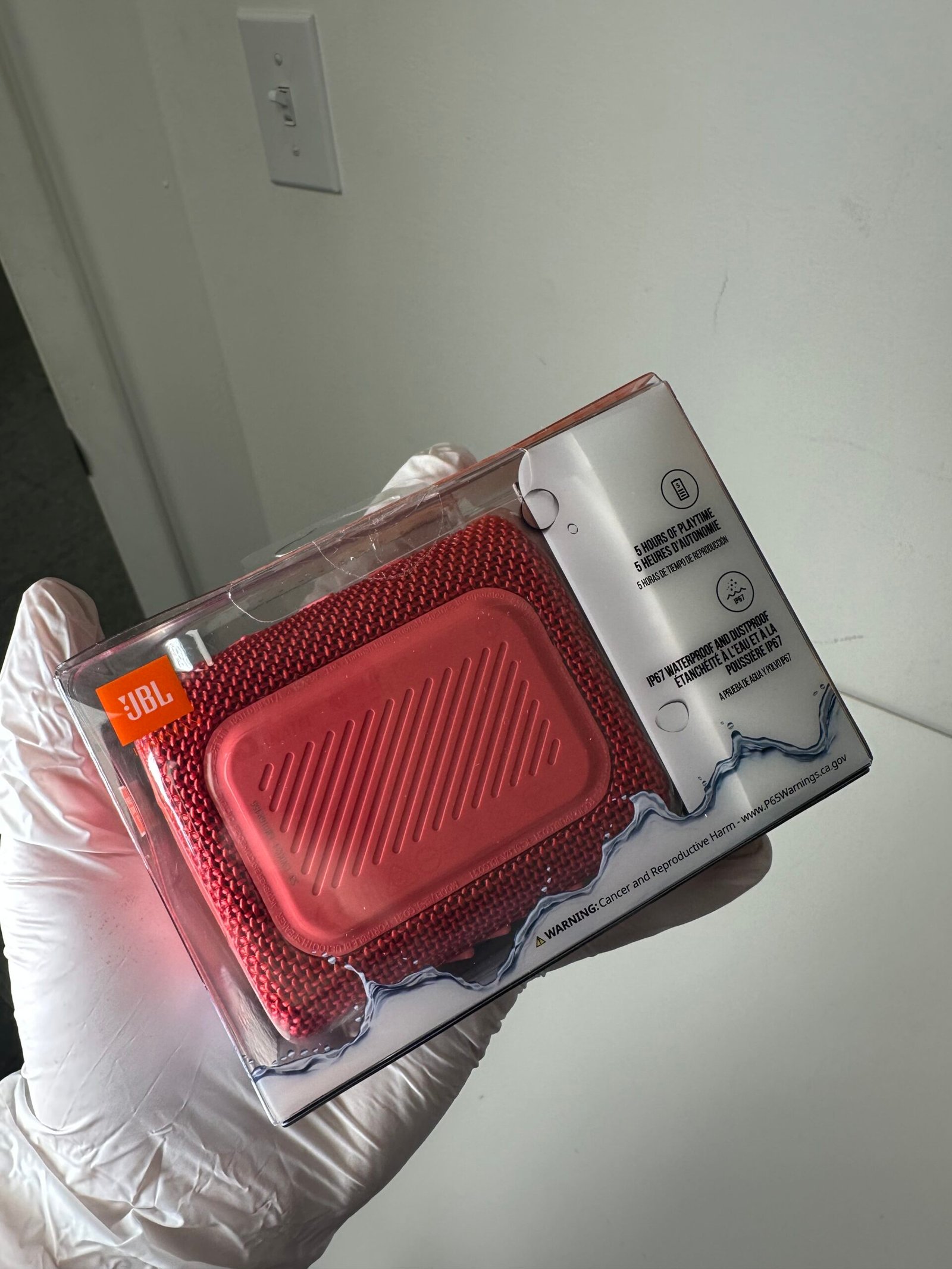 JBL - GO 3 - Caixa de Som Portatil - Red - Produto Novo (Na Caixa) - Imagem 3