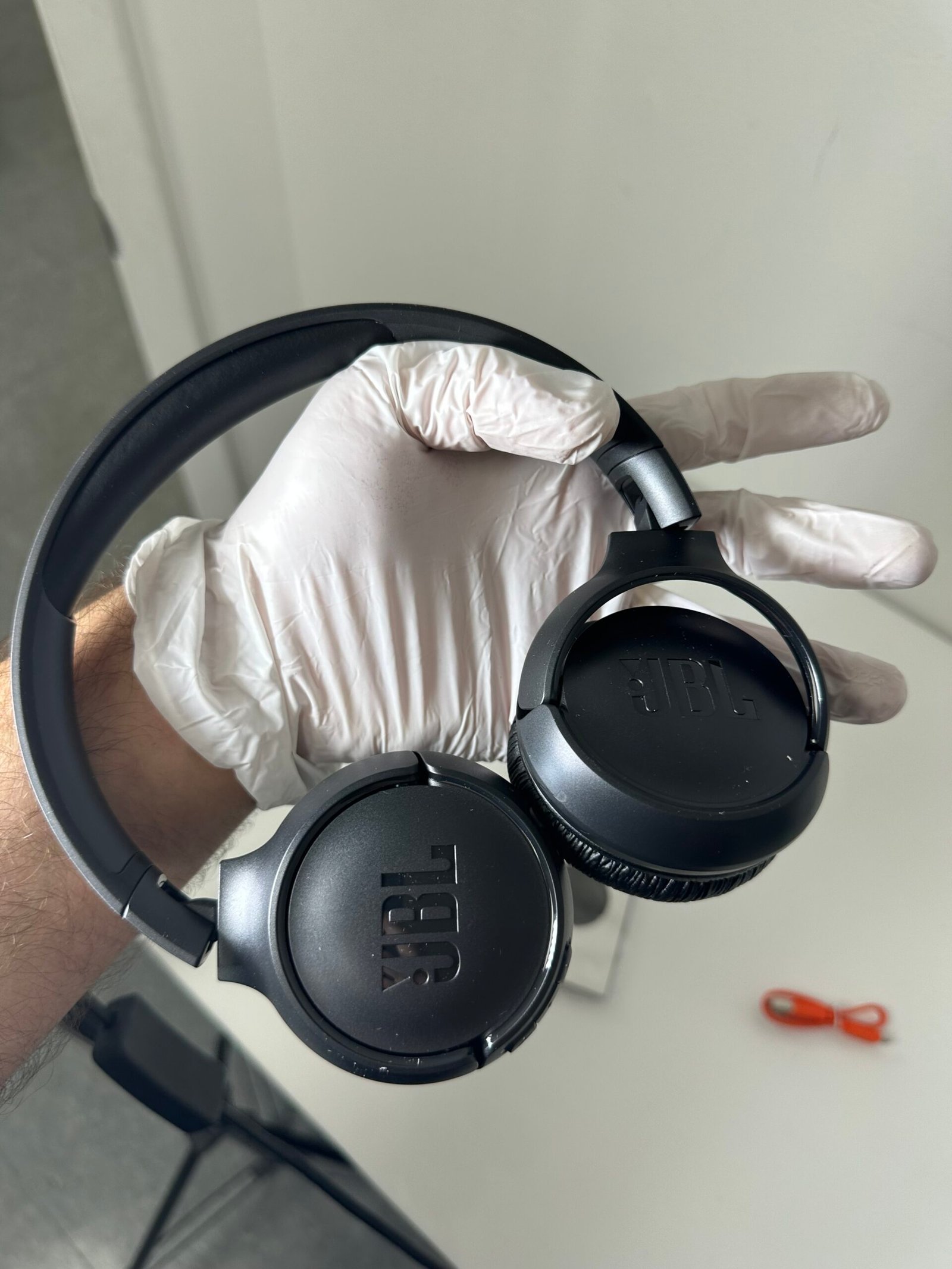 JBL Tune 500BT Wireless On-Ear Headphones - Black - Novo (Open Box) - Imagem 2