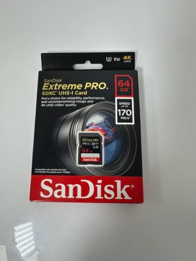 SanDisk - Extreme PRO 64GB - Cartao de Memoria - Produto Novo (Lacrado)
