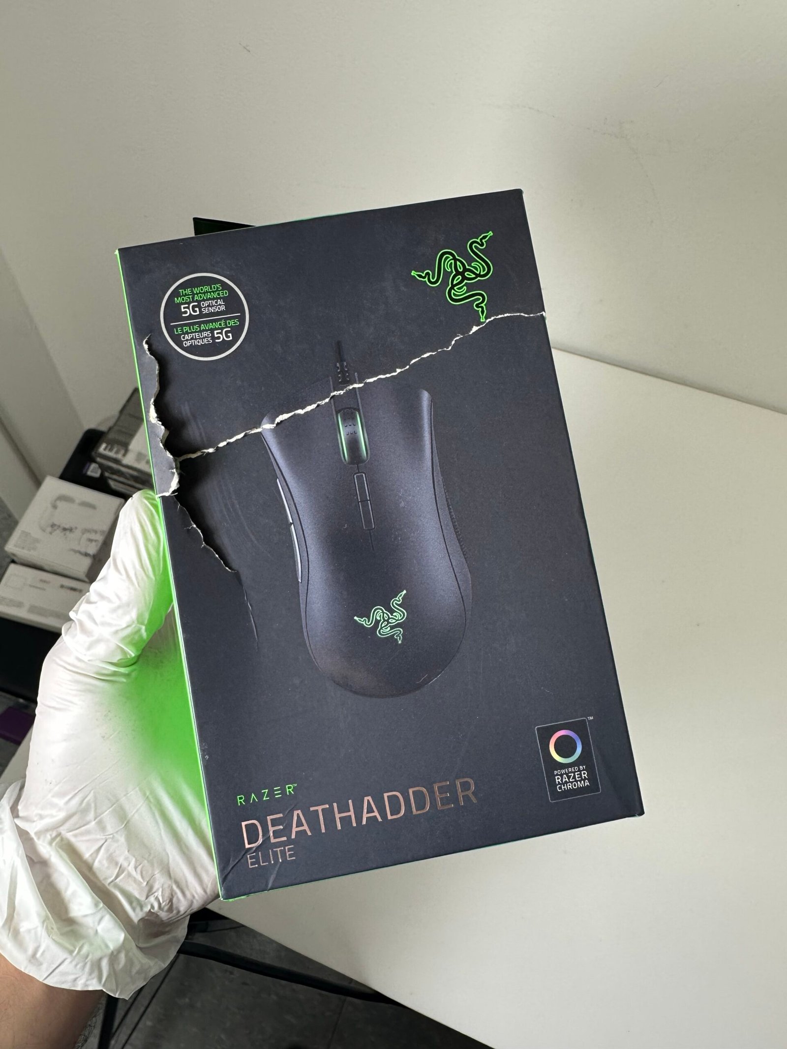 Razer - Mouse Gamer - Deathadder Elite - Produto Novo (Na Caixa) - Imagem 3