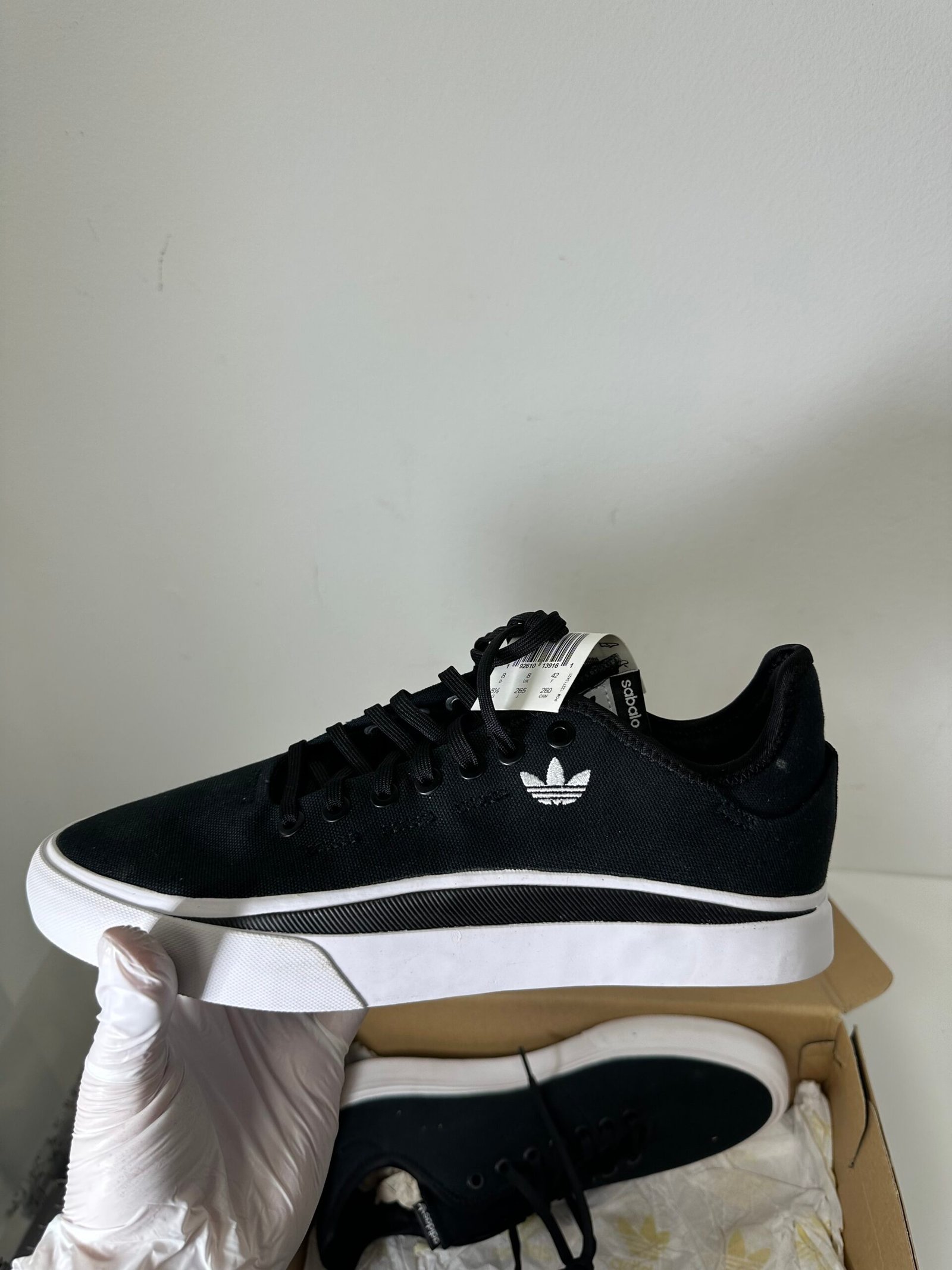 Adidas - Tenis Sabalo - Tamanho 8,5US - Cor Preto - Produto Novo (Na caixa) - Imagem 6