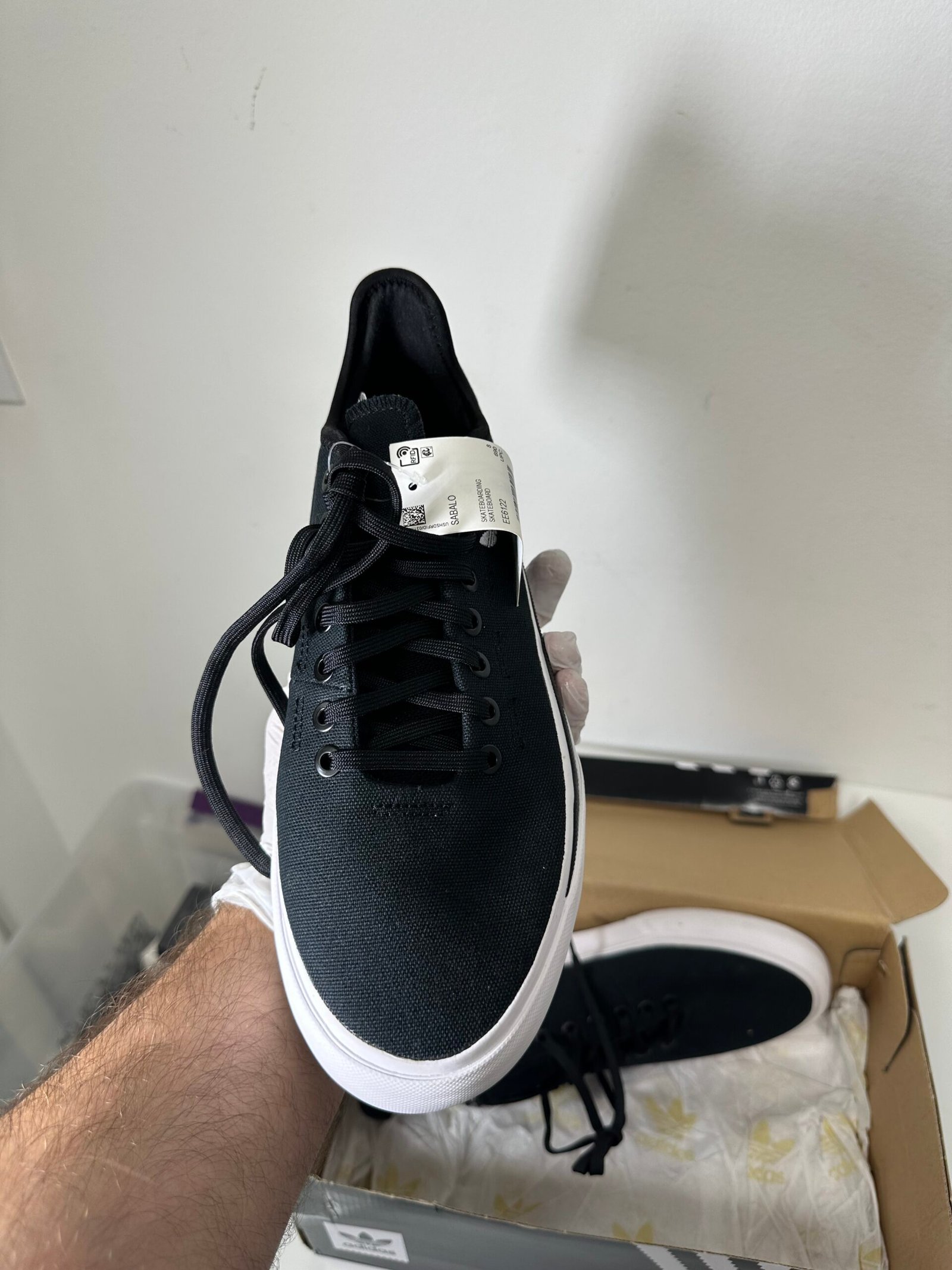 Adidas - Tenis Sabalo - Tamanho 8,5US - Cor Preto - Produto Novo (Na caixa) - Imagem 3