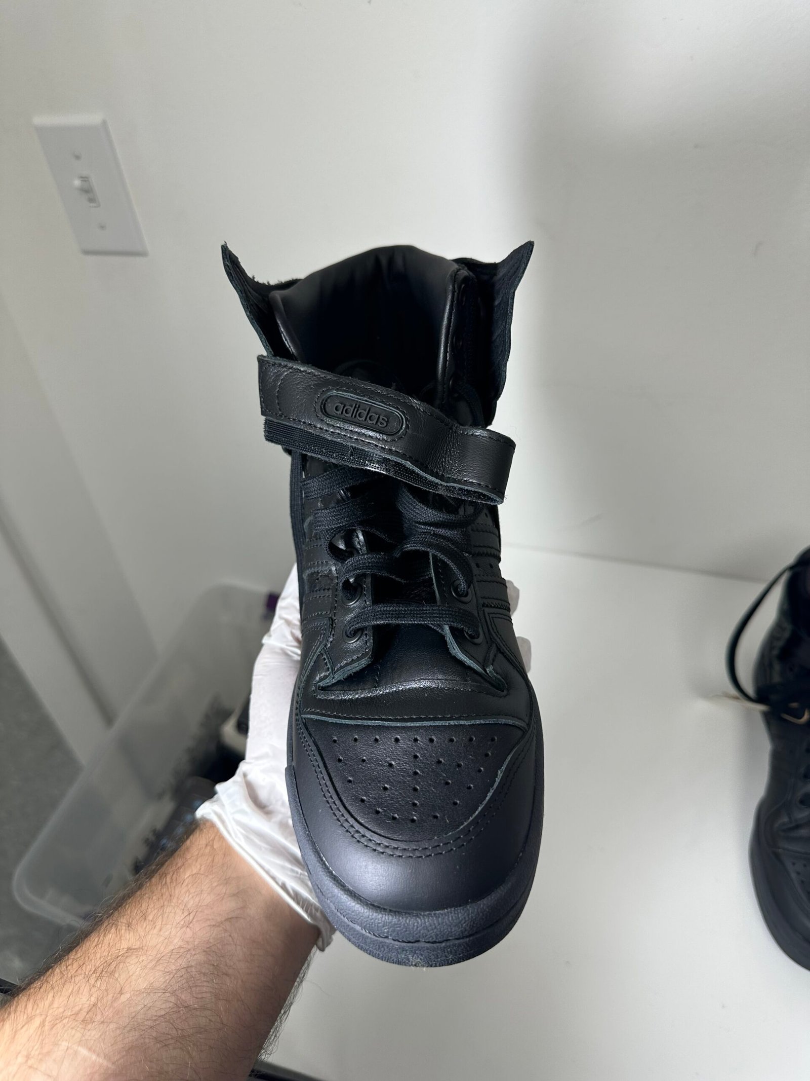 Adidas - Tenis Jeremy Scott x adidas Wings 4.0 I 'Core Black' - Tamanho 8,5US - Produto Novo (No box) - Imagem 5