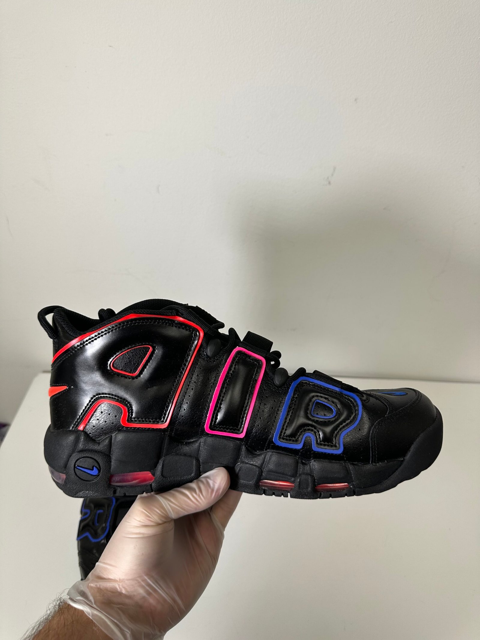 Nike - Air More Uptempo Multicolor Modelo 2022 - Tamanho 12US - Produto Novo (Sem Caixa) - Imagem 5