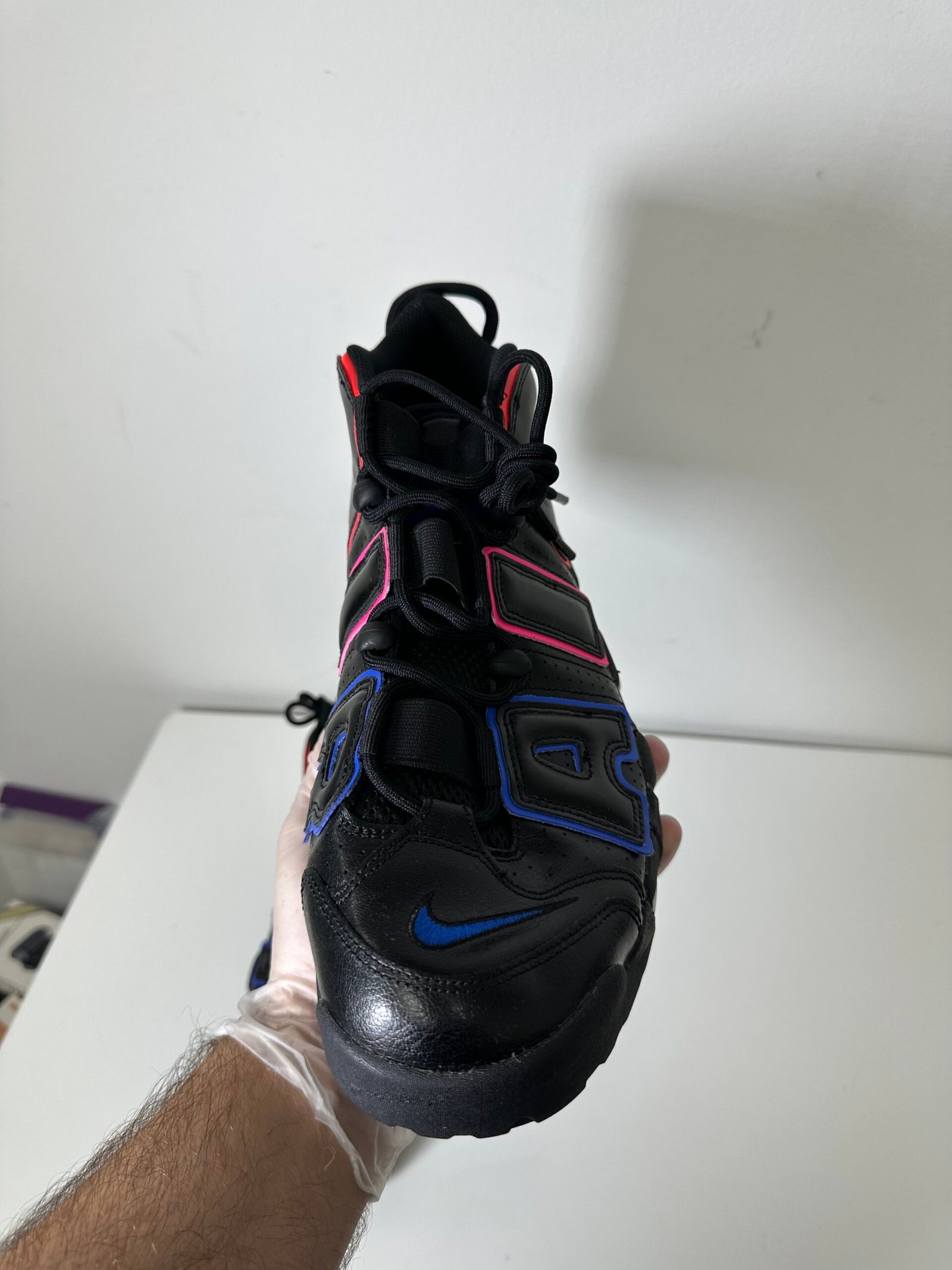 Nike - Air More Uptempo Multicolor Modelo 2022 - Tamanho 12US - Produto Novo (Sem Caixa) - Imagem 4