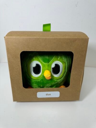 Duolingo - Duo Plushie - Pelucia Infantil - Produto Novo (Lacrado)