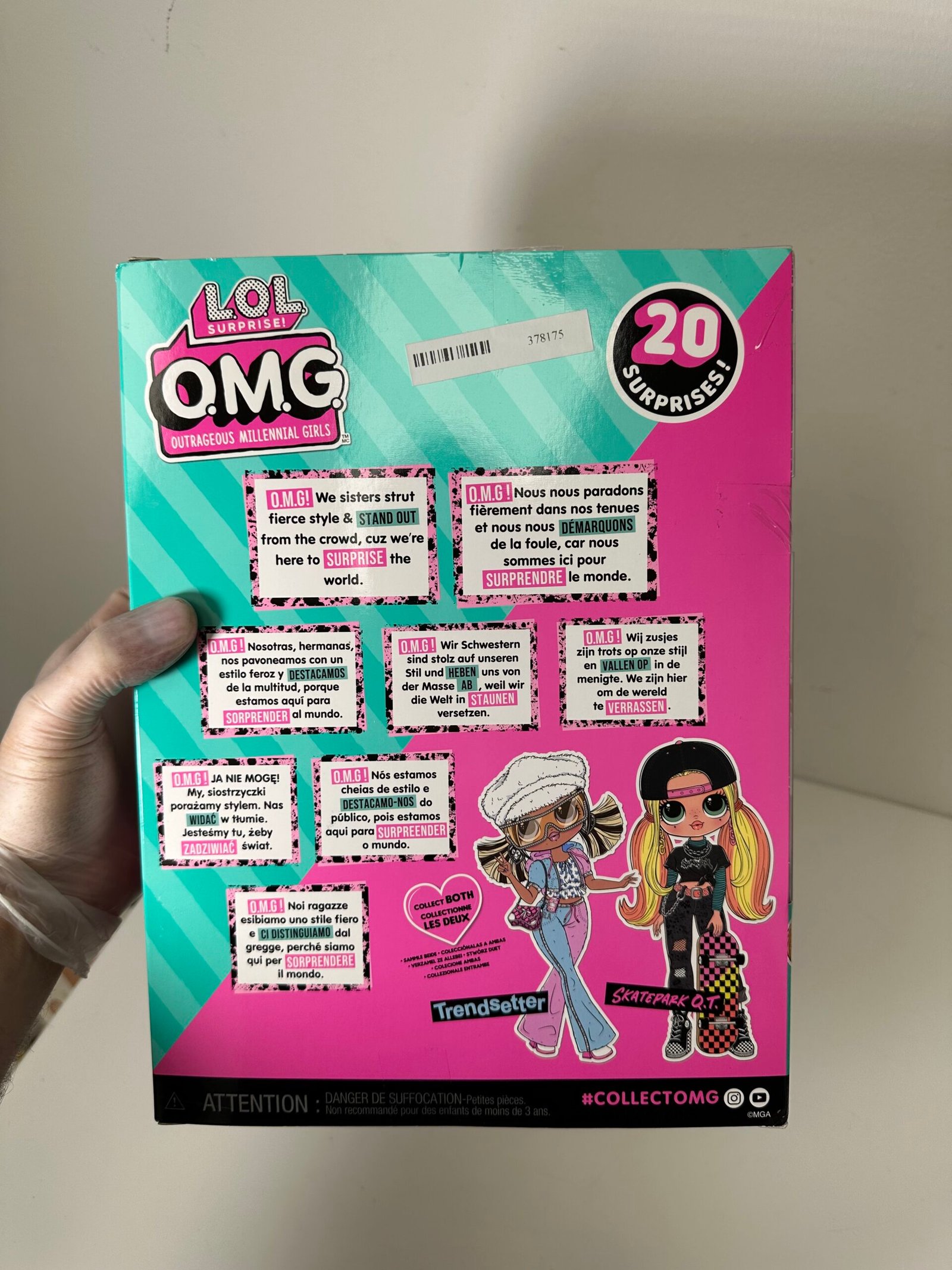 LOL Surprise! O.M.G Outrageous Millennial Girls - Skatepark Q.T. - Produto Novo (Lacrado) - Imagem 3