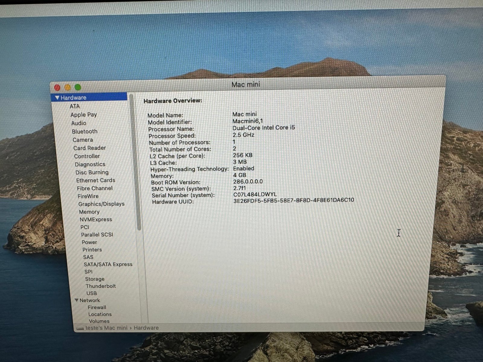 Apple - Mac Mini Model A1347 - Ano 2014 - Imagem 11