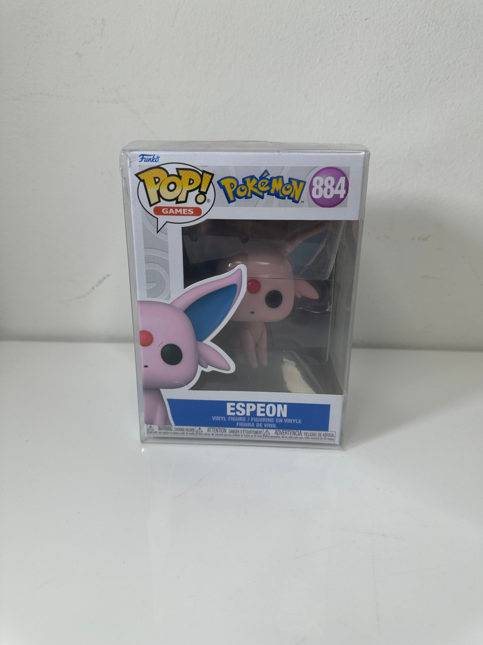 Funko POP! - Pokemon - Espeon (884) - Produto na Caixa Original + Box de Proteçao