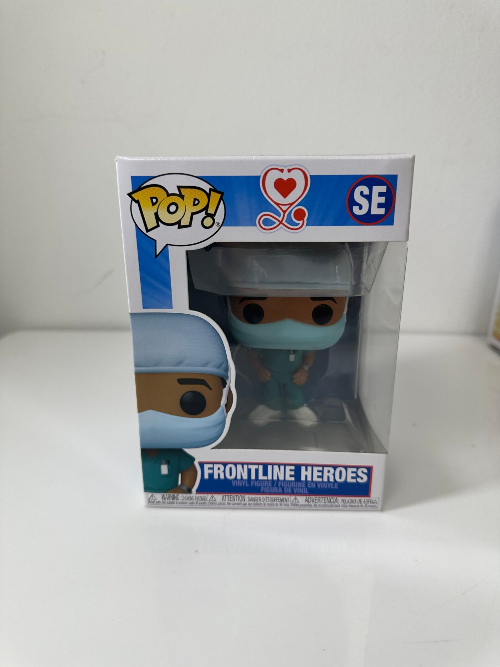 Funko POP! - Covid-19 - Frontline Heroes Man - Produto na Caixa Original