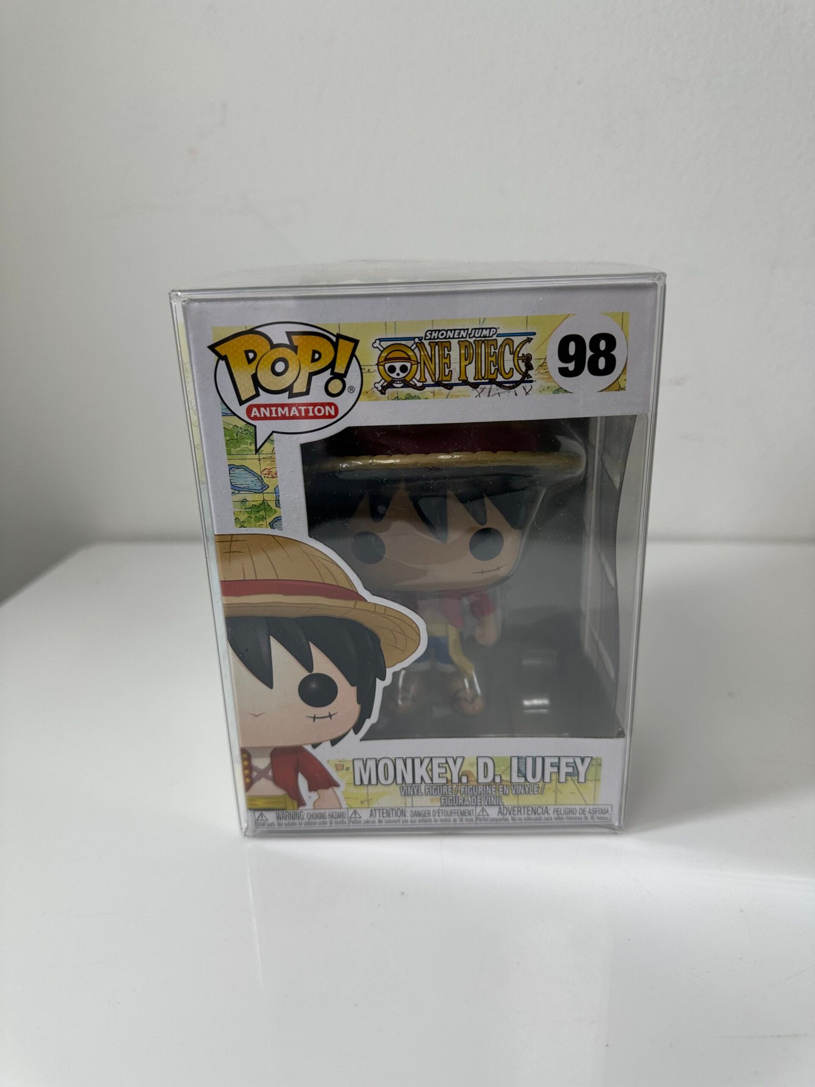 Funko POP! - One Piece - Monkey. D. Luffy (98) - Produto na Caixa Original + Box de Proteçao