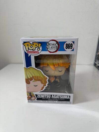 Funko POP! - Demon Slayer - Zenitsu Agatsuma (869) - Produto na Caixa Original