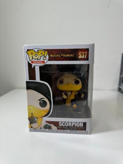 Funko POP! - Mortal Kombat - Scorpion (537) - Produto na Caixa Original
