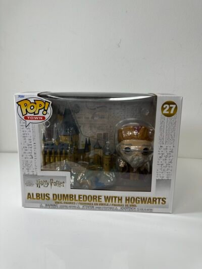 Funko Town! Harry Potter - Albus Dumbledore With Hogwarts (27) - Produto na Caixa Original