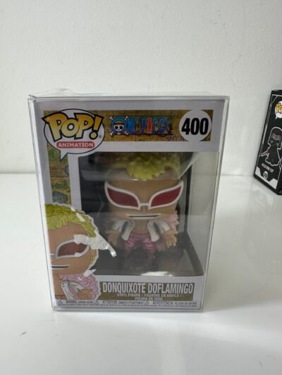 Funko POP! - One Piece - Donquixote Doflamingo (400) - Produto na Caixa Original + Box de Proteçao
