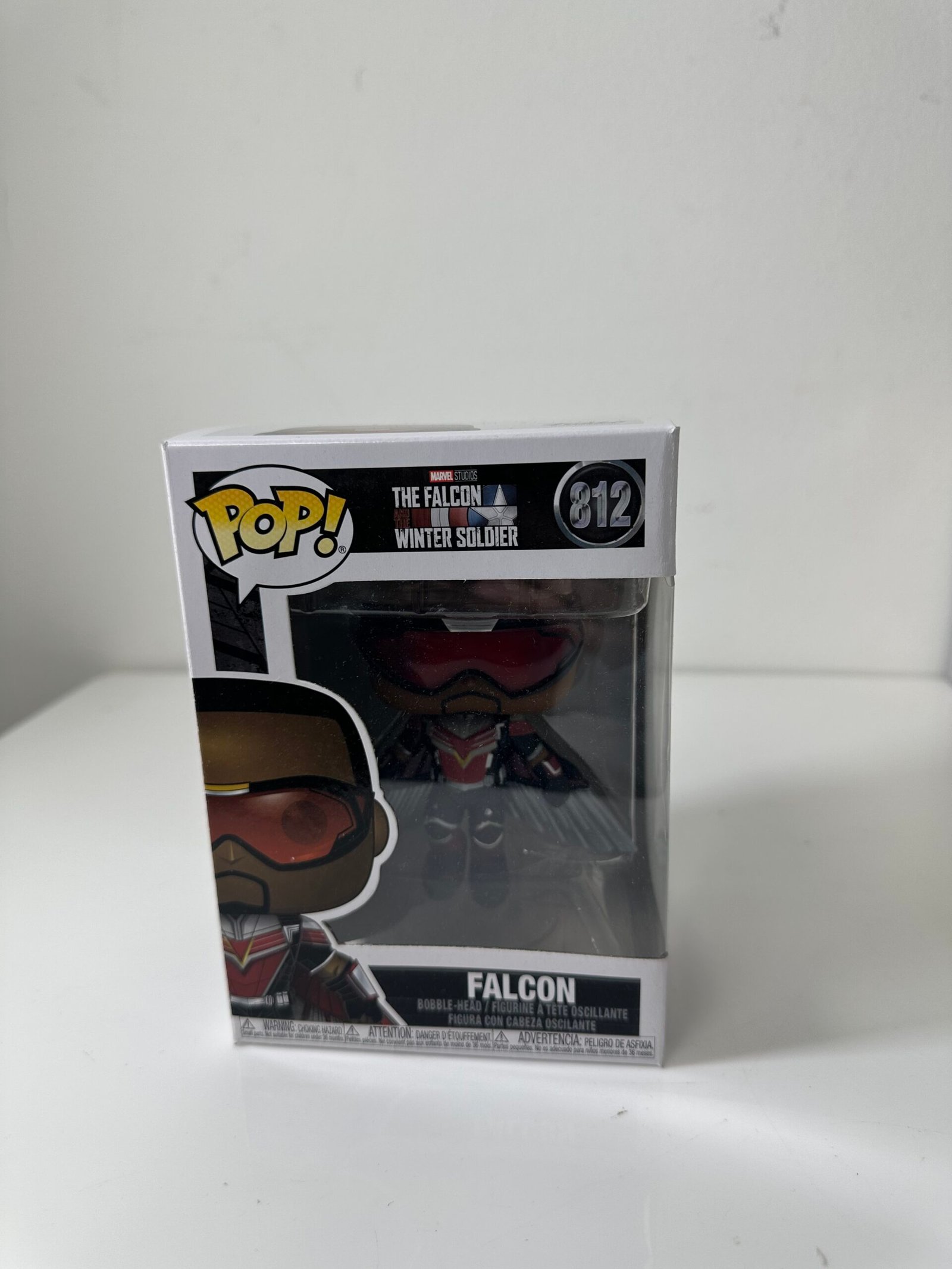 Funko POP! - The Falcon and The Winter Soldier - Falcon (812) - Produto na Caixa Original