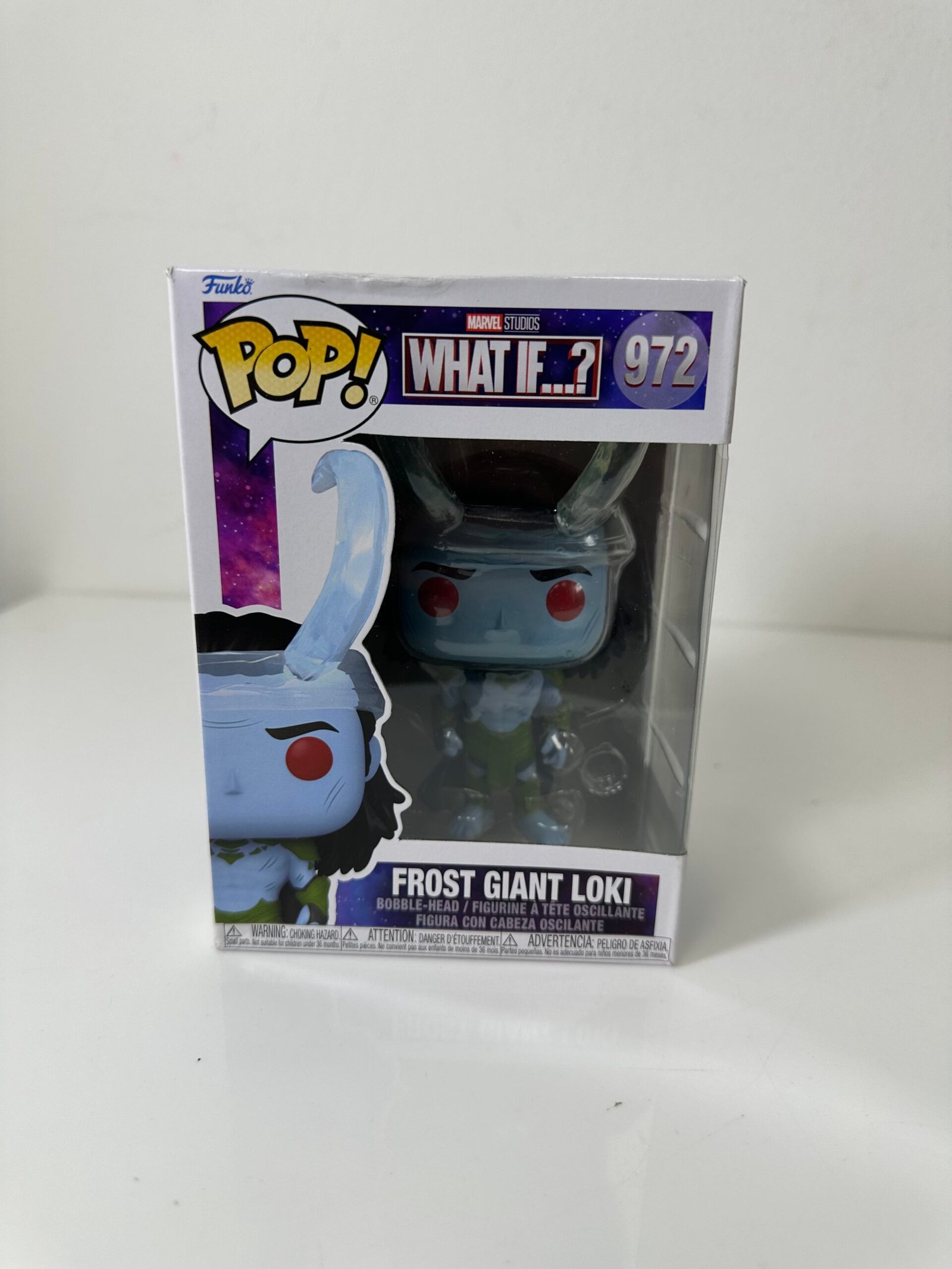 Funko POP! What IF...? - Frost Giant Loki (972) - Produto na Caixa Original